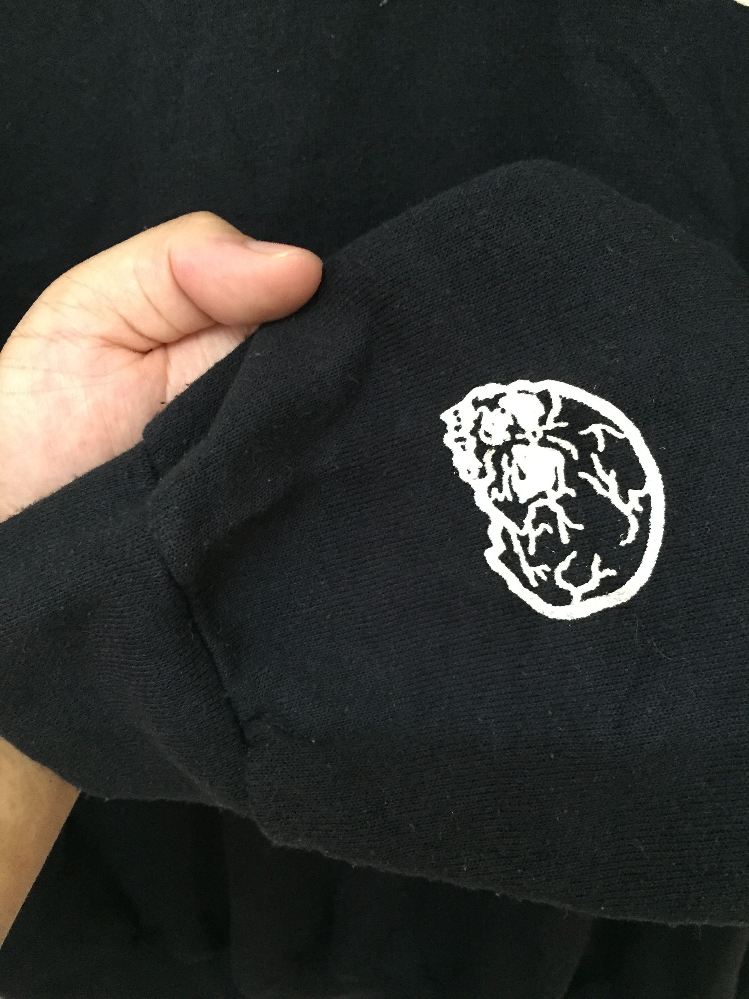 Japanese Brand 90's PUNK statue of liberty skull 50/50 polycotton Size US L / EU 52-54 / 3 - 9 Thumbnail
