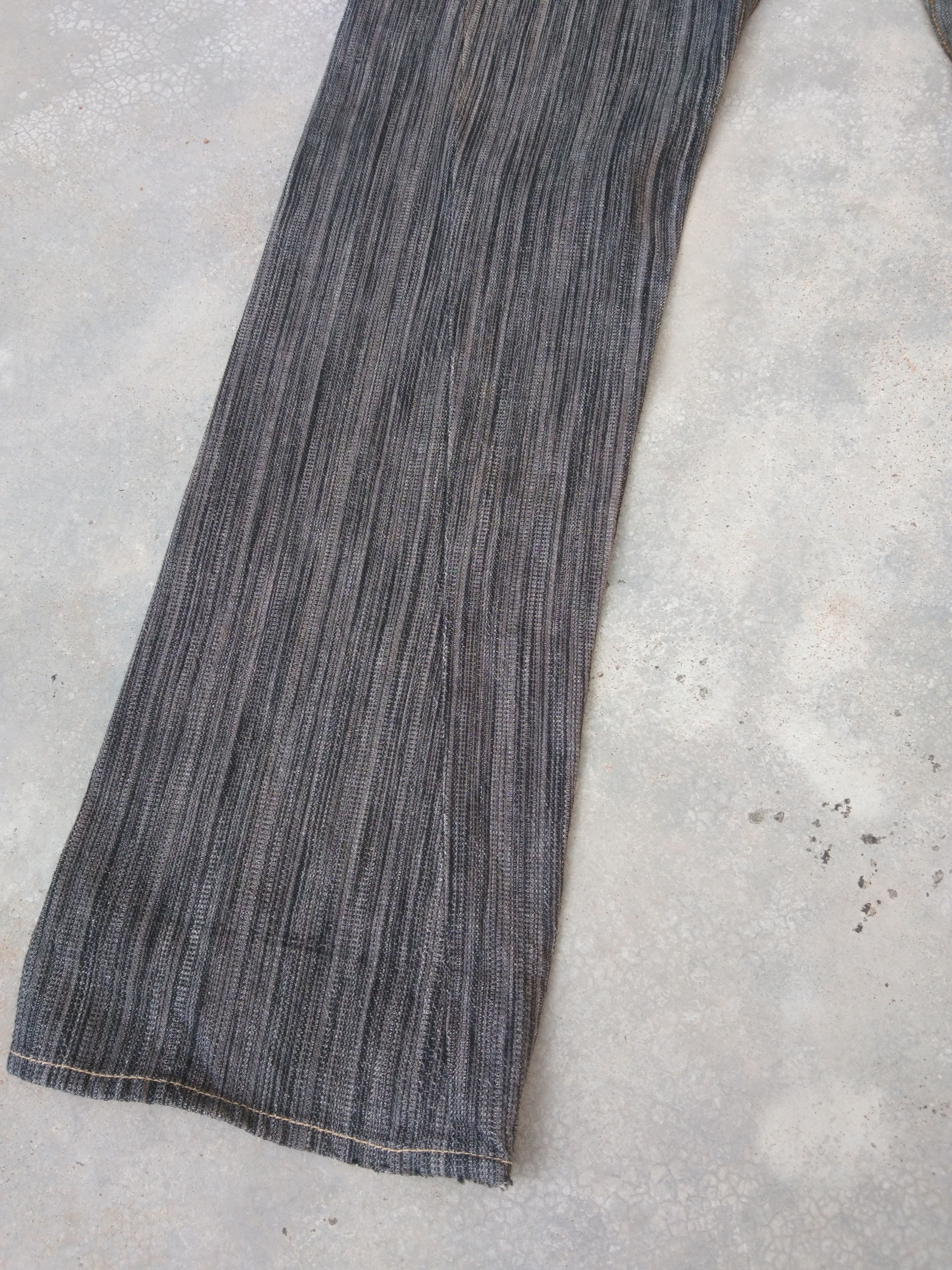 Japanese Brand × Jean Japanese Brand Jeans Surf Sound Pin Striped Denim 30x32 Size US 30 / EU 46 - 5 Thumbnail