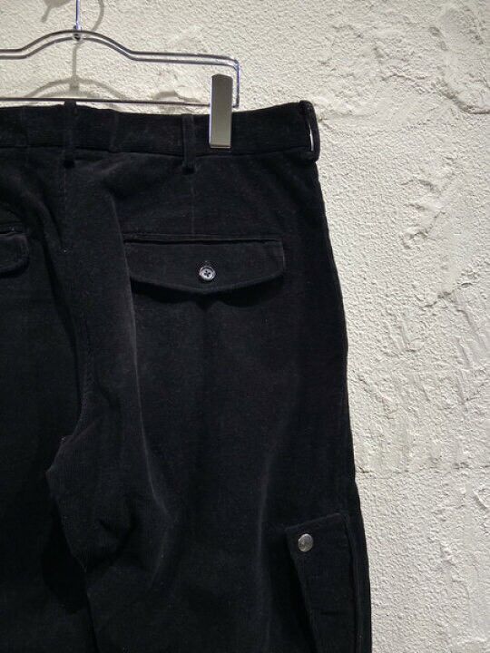 Yohji Yamamoto AW 05-06 BLACK Corduroy Cargo Pants Size US 32 / EU 48 - 5 Thumbnail