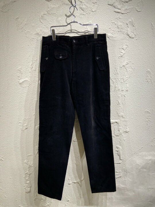 Yohji Yamamoto AW 05-06 BLACK Corduroy Cargo Pants Size US 32 / EU 48 - 2 Thumbnail