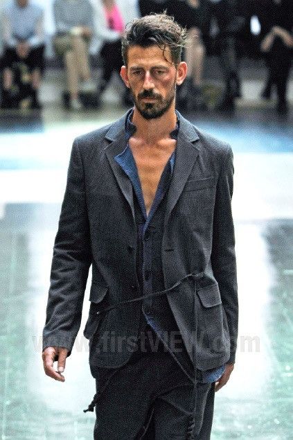 Yohji Yamamoto SS 13 LOOK 1 HOUNDSTOOTH JACKET | Grailed