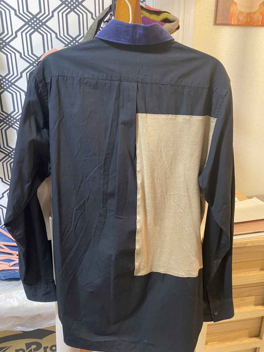 Yohji Yamamoto SS 09 BLACK SHIRT Size US M / EU 48-50 / 2 - 3 Thumbnail