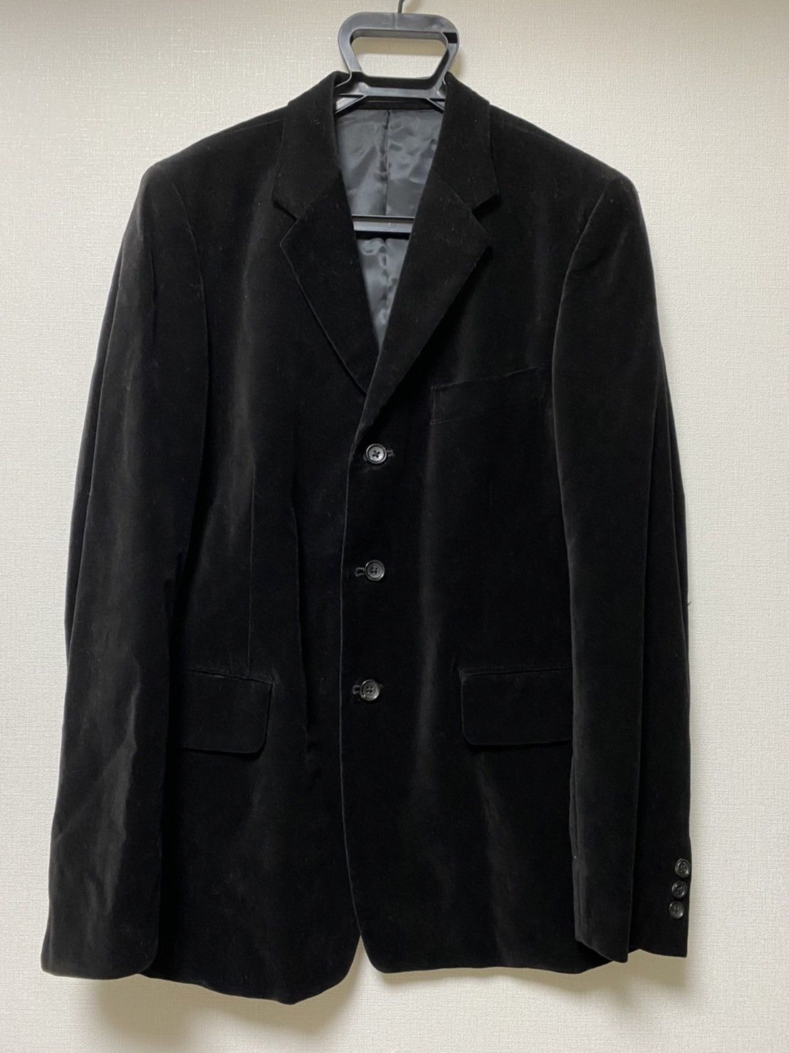 Yohji Yamamoto AW05 BLACK VELVET JACKET Size US M / EU 48-50 / 2 - 1 Thumbnail