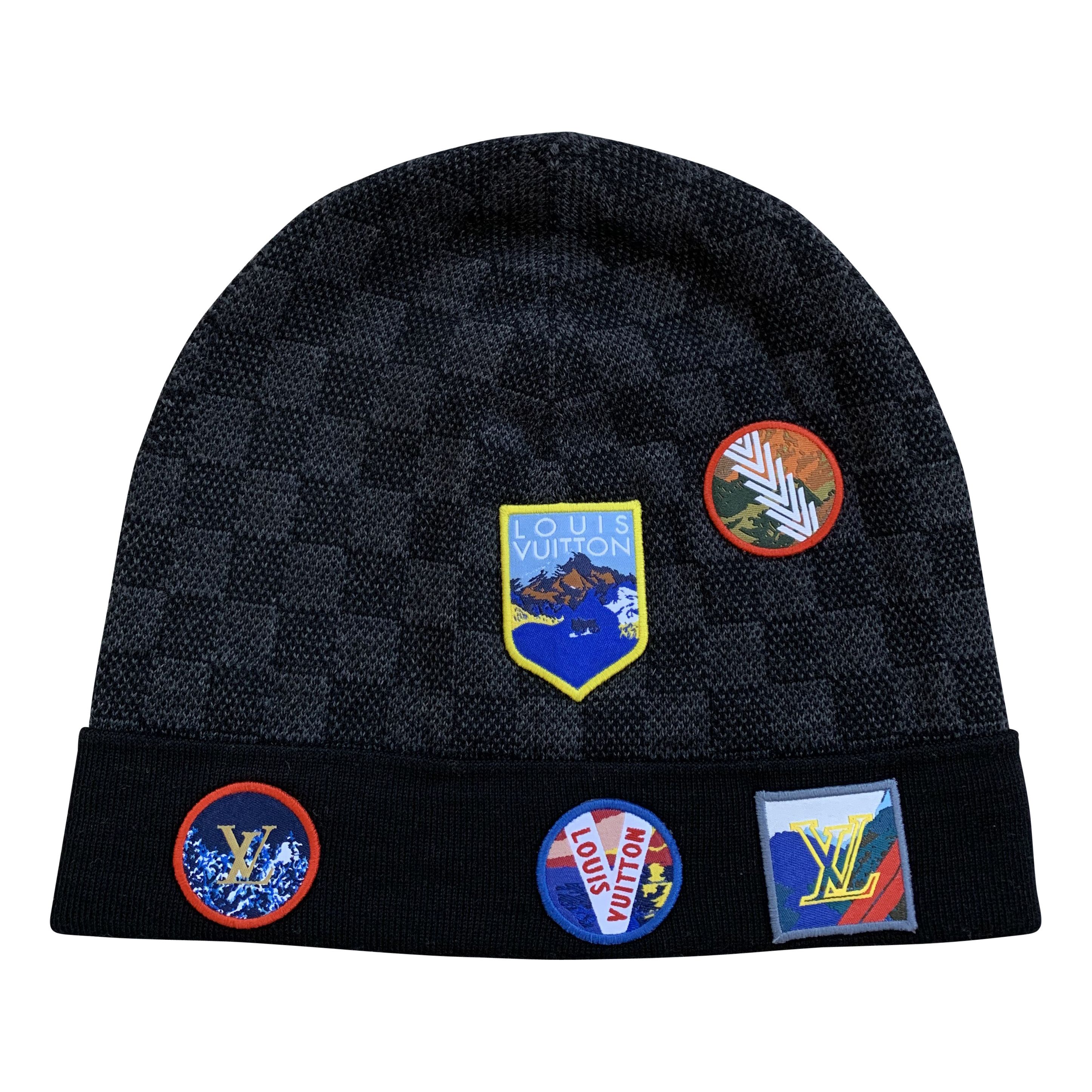 F/W 2018 Louis Vuitton Alps Damier Monogram Beanie Hat
