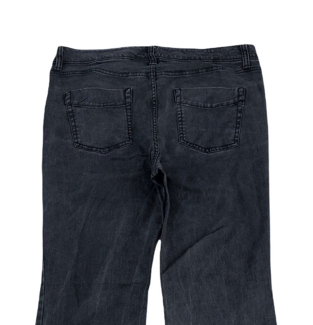 Japanese Brand 🔥Japanese Norma Kamali Flare Jeans 🔥 Size US 31 - 5 Thumbnail