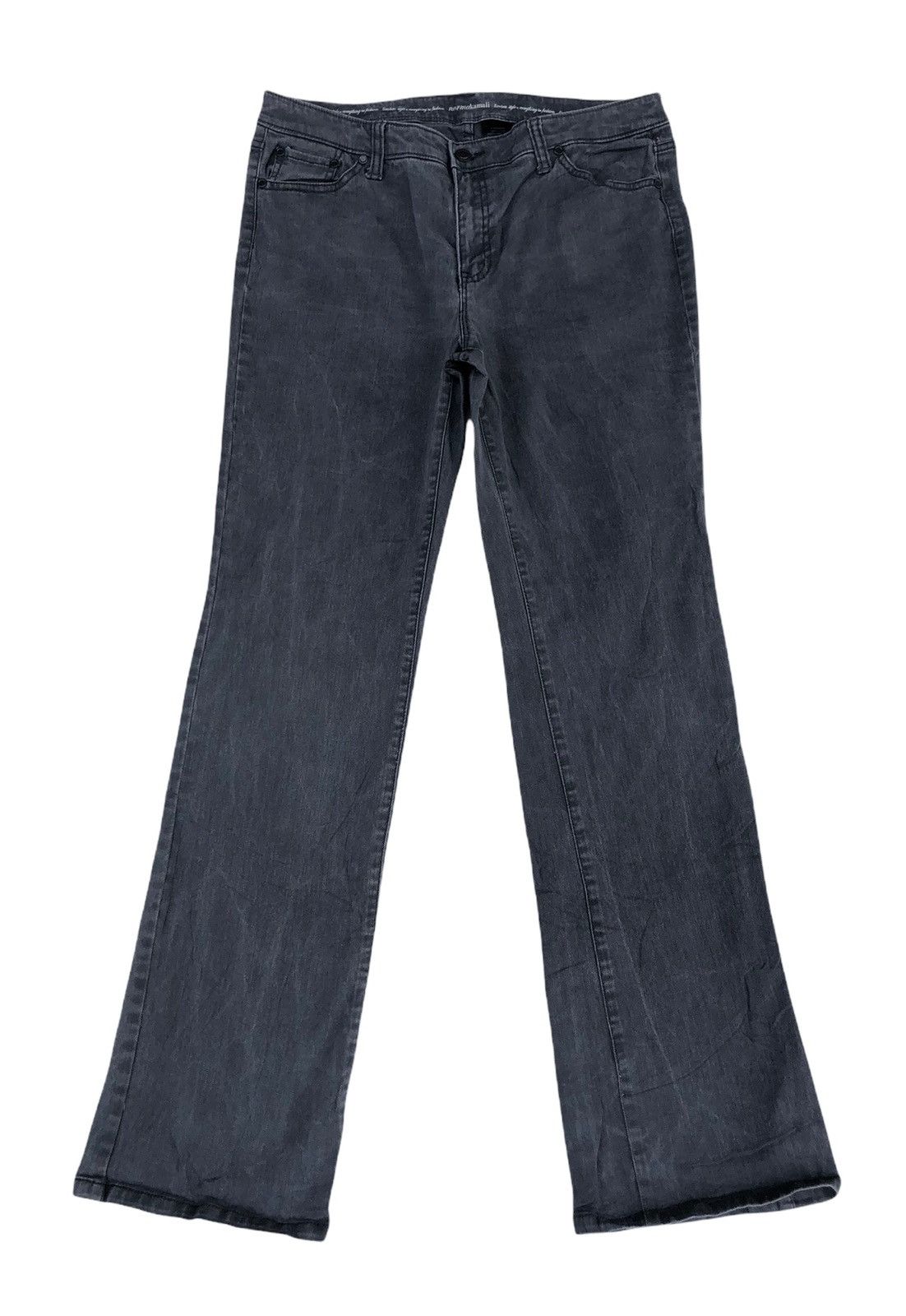 Japanese Brand 🔥Japanese Norma Kamali Flare Jeans 🔥 Size US 31 - 1 Thumbnail