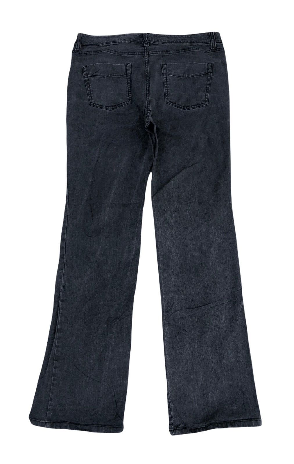 Japanese Brand 🔥Japanese Norma Kamali Flare Jeans 🔥 Size US 31 - 2 Thumbnail