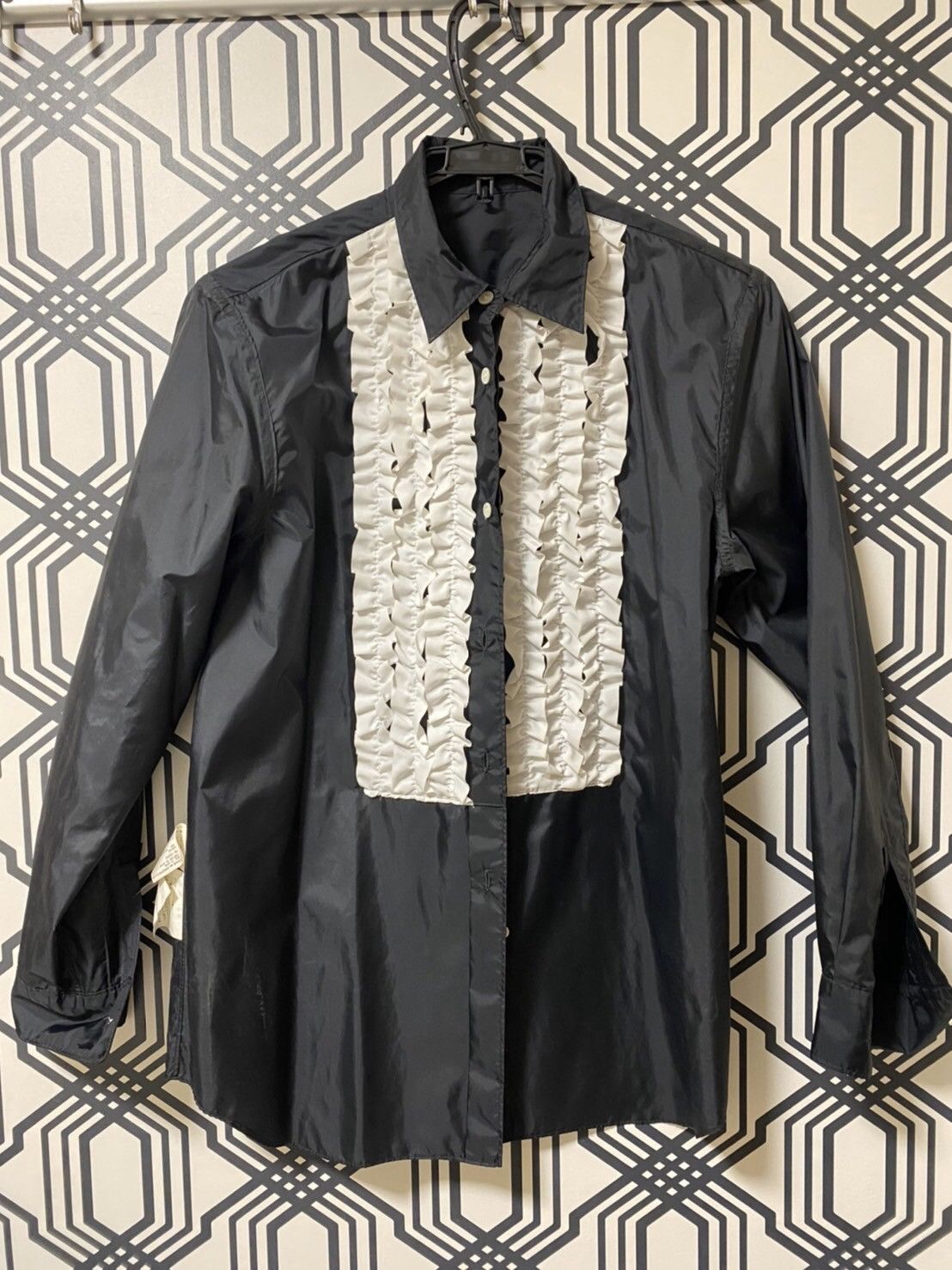 Comme des Garcons SS 99 inside out black shirt Size US M / EU 48-50 / 2 - 2 Thumbnail