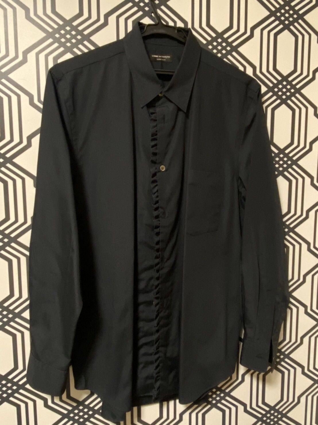 Comme des Garcons SS 1999 Inside out black shirt Size US M / EU 48-50 / 2 - 3 Thumbnail