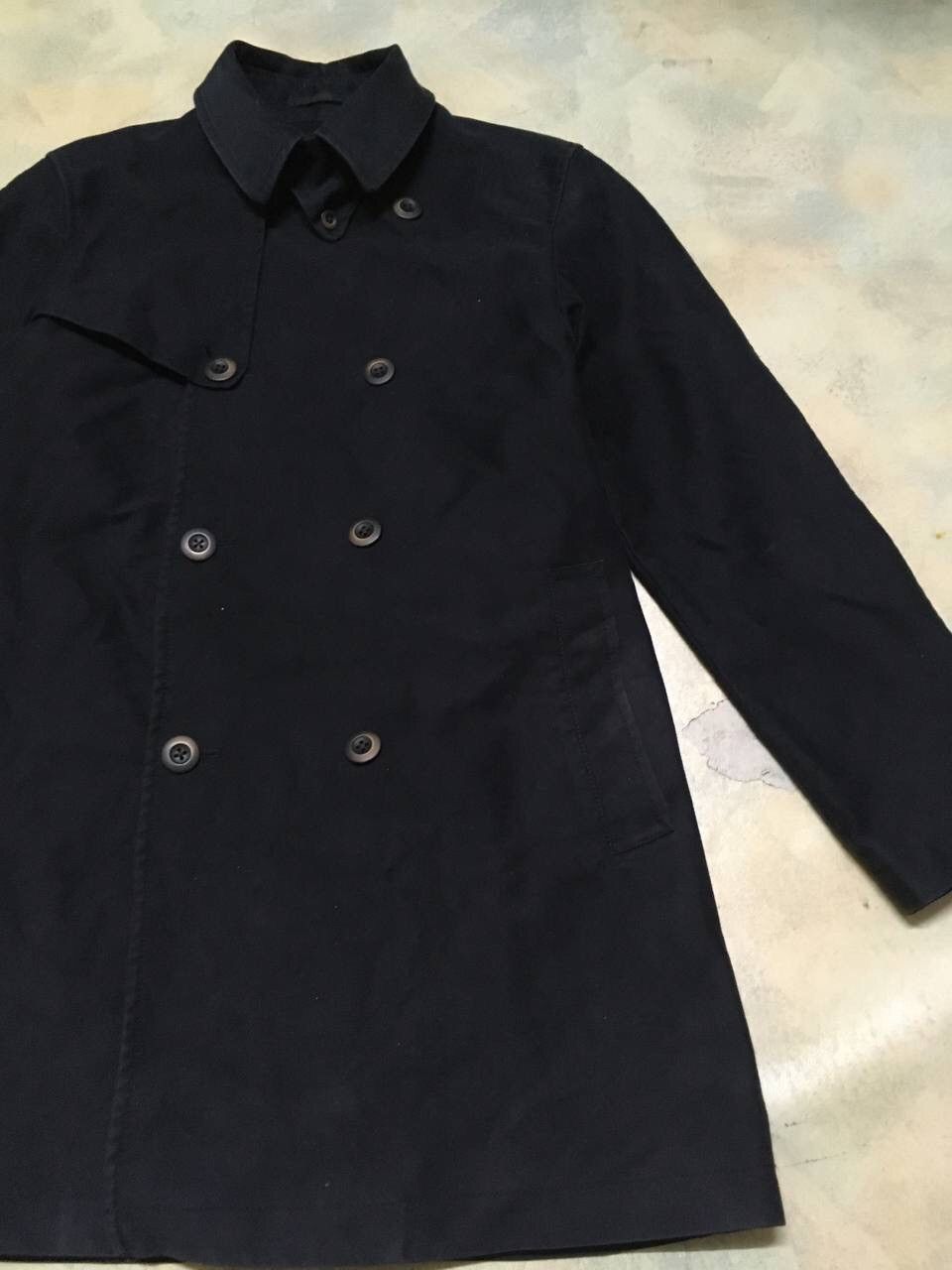 Tete Homme Issey Miyake Tete Homme Wool Long Jacket Coat Size US M / EU 48-50 / 2 - 5 Thumbnail