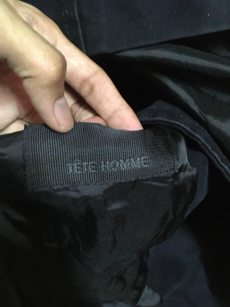 Tete Homme Issey Miyake Tete Homme Wool Long Jacket Coat Size US M / EU 48-50 / 2 - 7 Thumbnail
