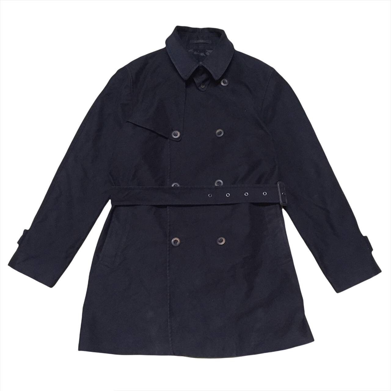 Tete Homme Issey Miyake Tete Homme Wool Long Jacket Coat Size US M / EU 48-50 / 2 - 1 Thumbnail