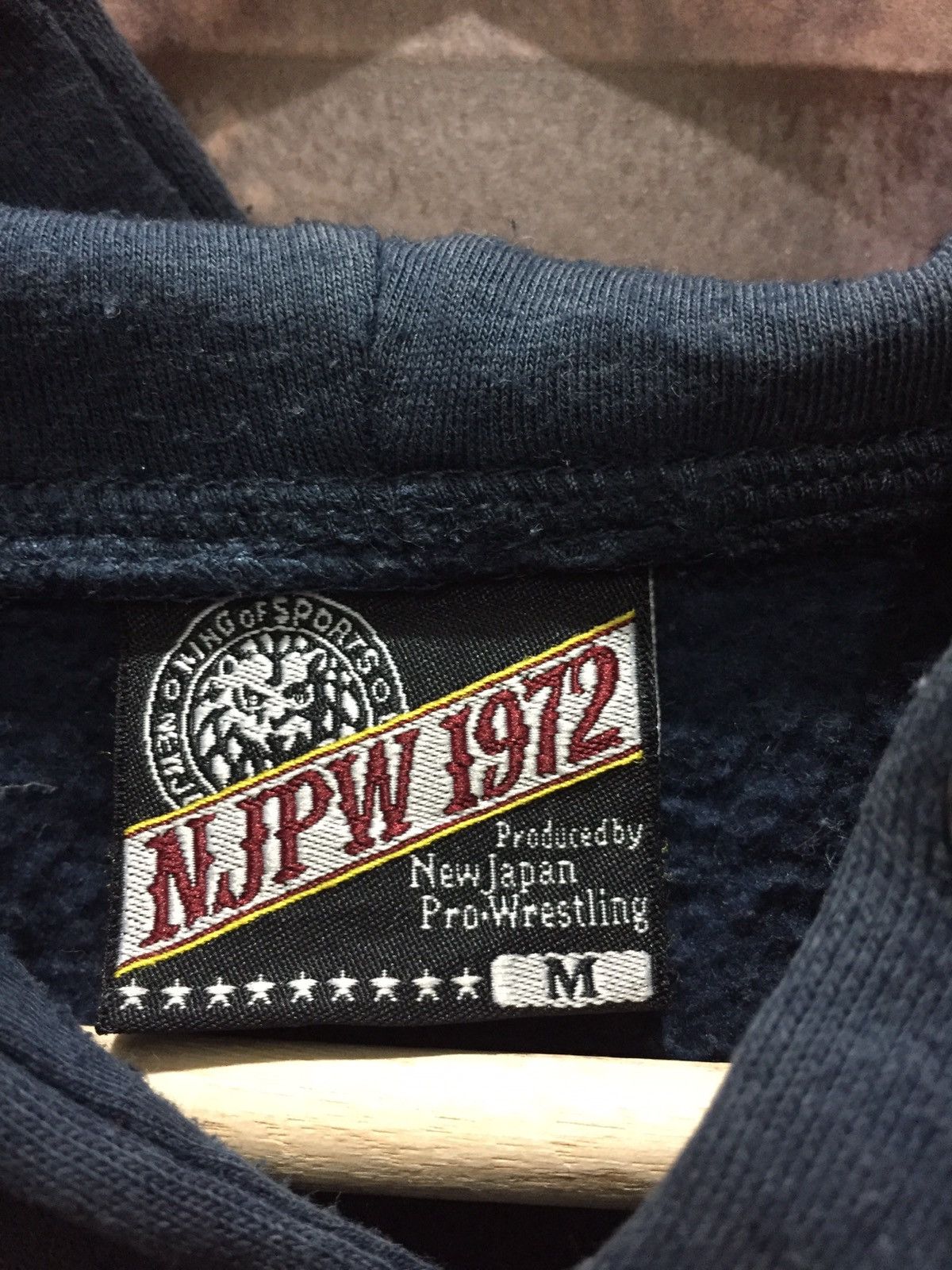 Japanese Brand New Japan Pro Wrestling 1972 Hoodie #5-44 Size US M / EU 48-50 / 2 - 4 Thumbnail