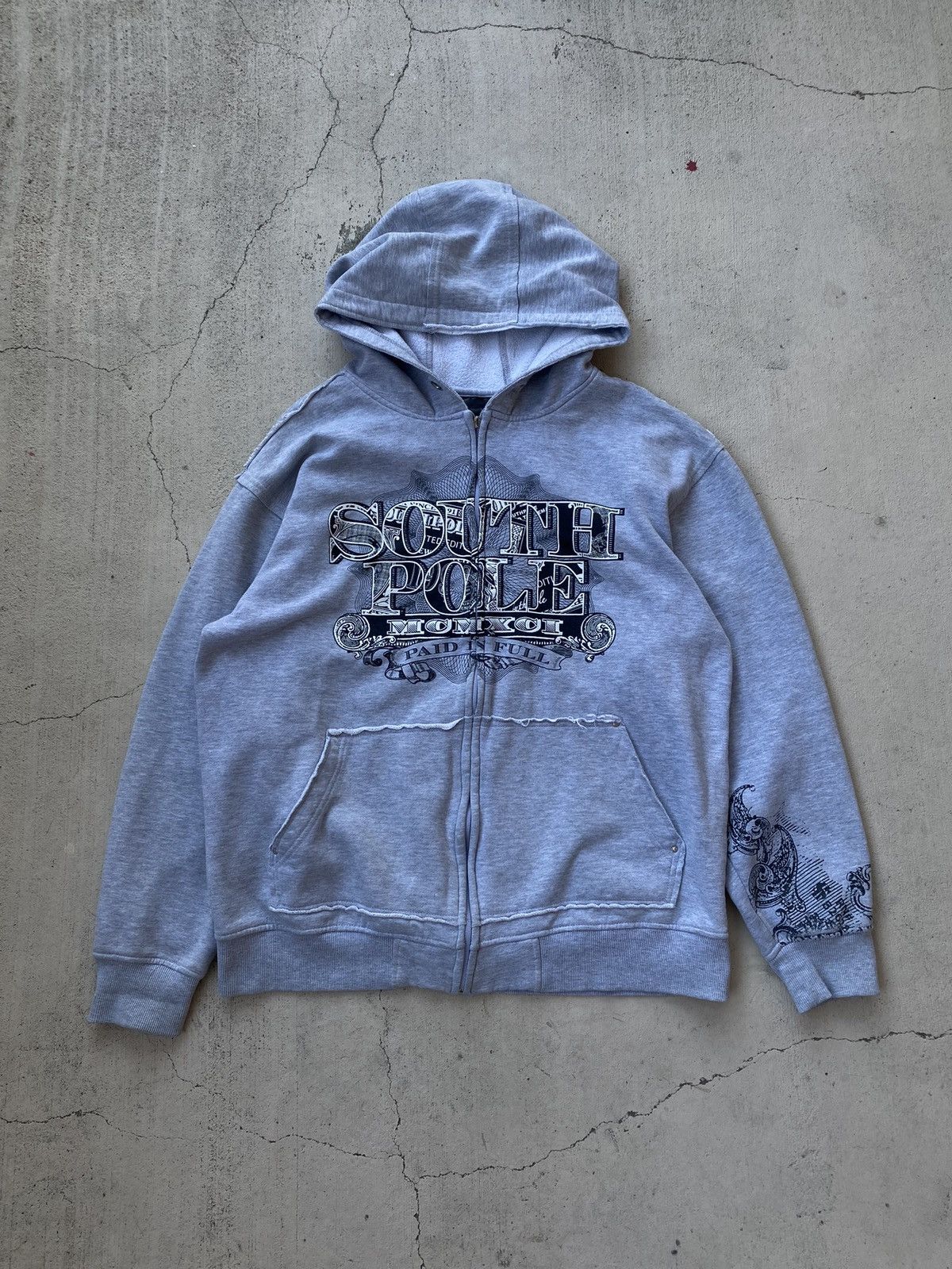 Vintage Vintage Y2k Early2000's Southpole Opium Grunge Hoodie Size L ...