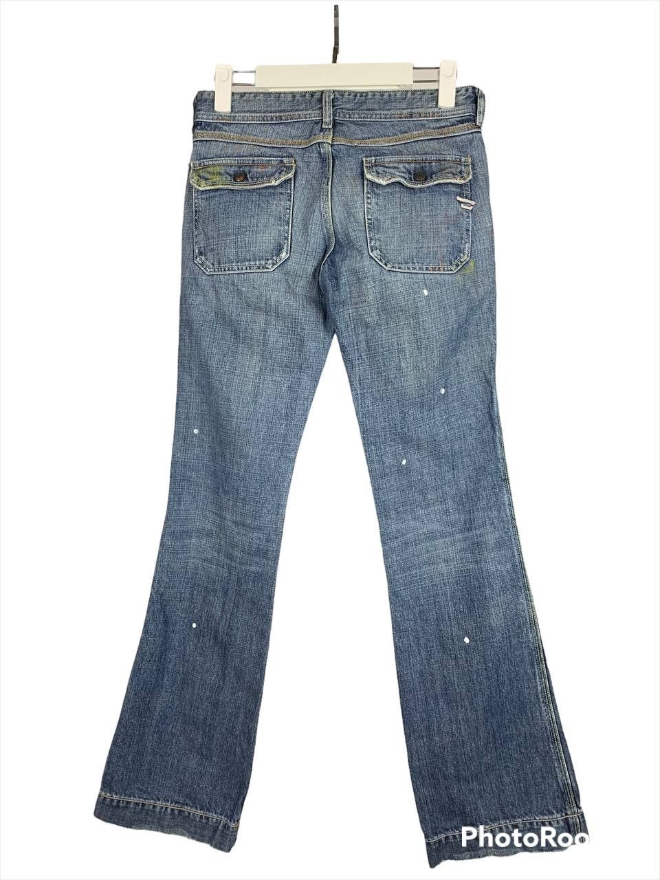 Diesel Vintage Diesel Bootcut Painter Jeans Size 28" / US 6 / IT 42 - 2 Thumbnail