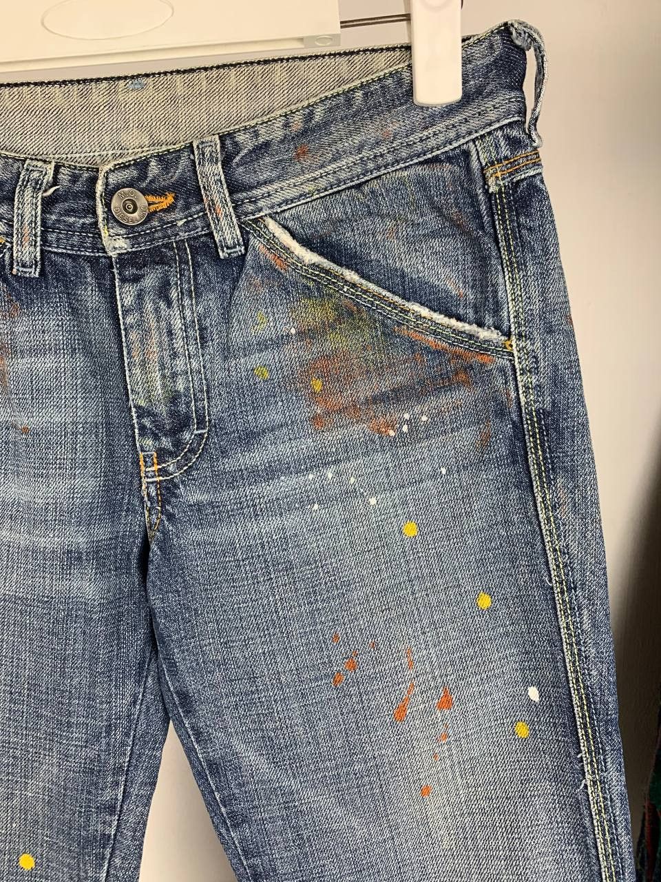 Diesel Vintage Diesel Bootcut Painter Jeans Size 28" / US 6 / IT 42 - 3 Thumbnail
