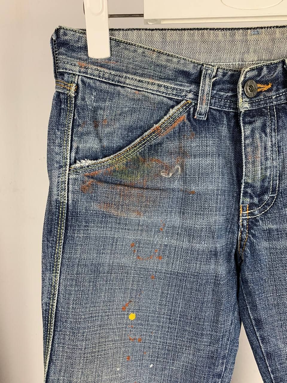 Diesel Vintage Diesel Bootcut Painter Jeans Size 28" / US 6 / IT 42 - 8 Thumbnail