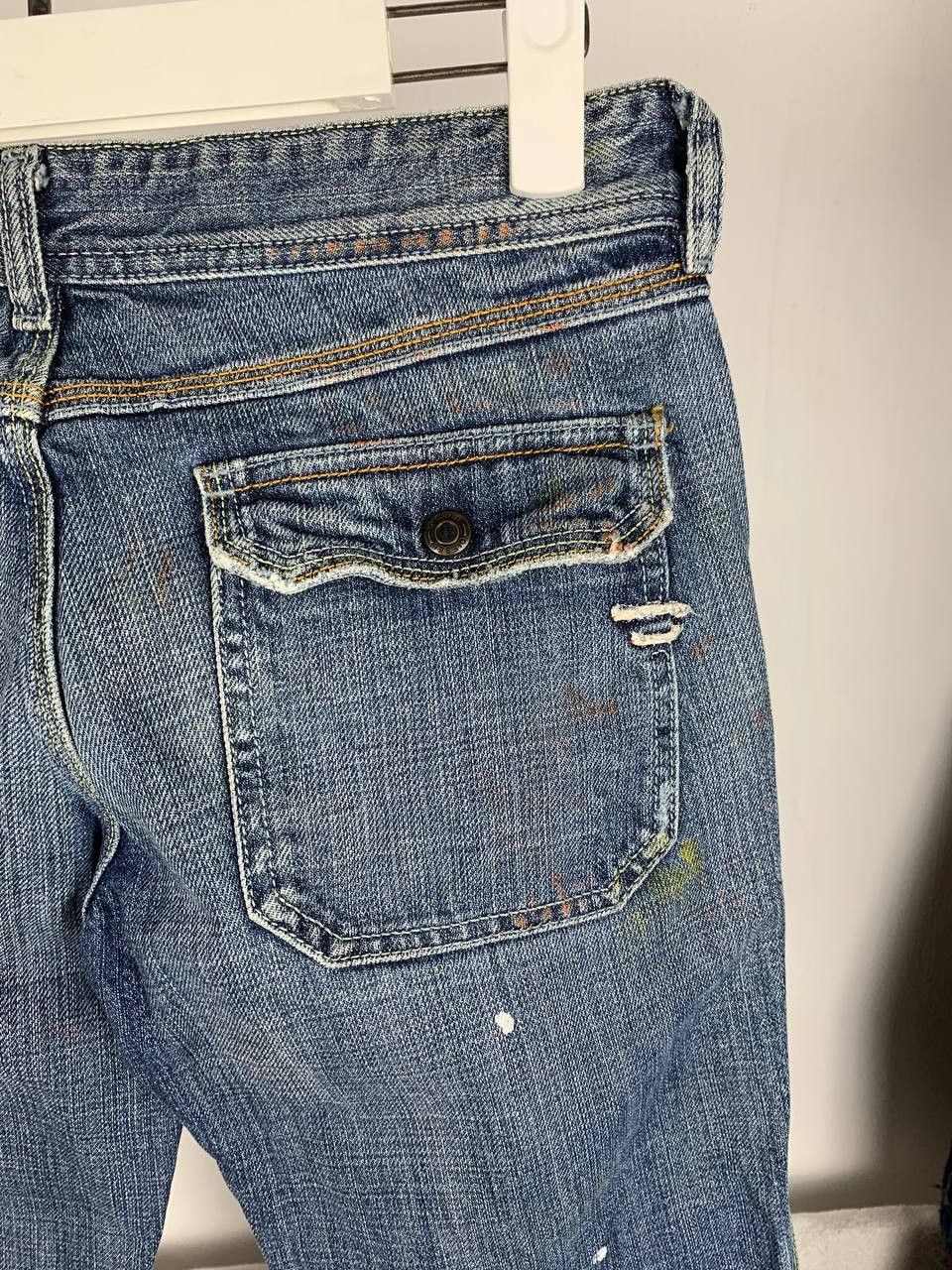 Diesel Vintage Diesel Bootcut Painter Jeans Size 28" / US 6 / IT 42 - 11 Thumbnail