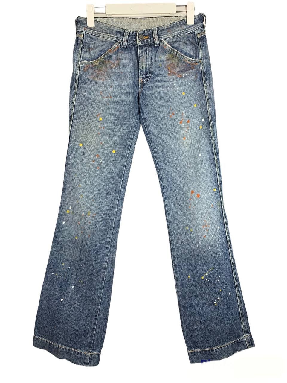 Diesel Vintage Diesel Bootcut Painter Jeans Size 28" / US 6 / IT 42 - 1 Thumbnail
