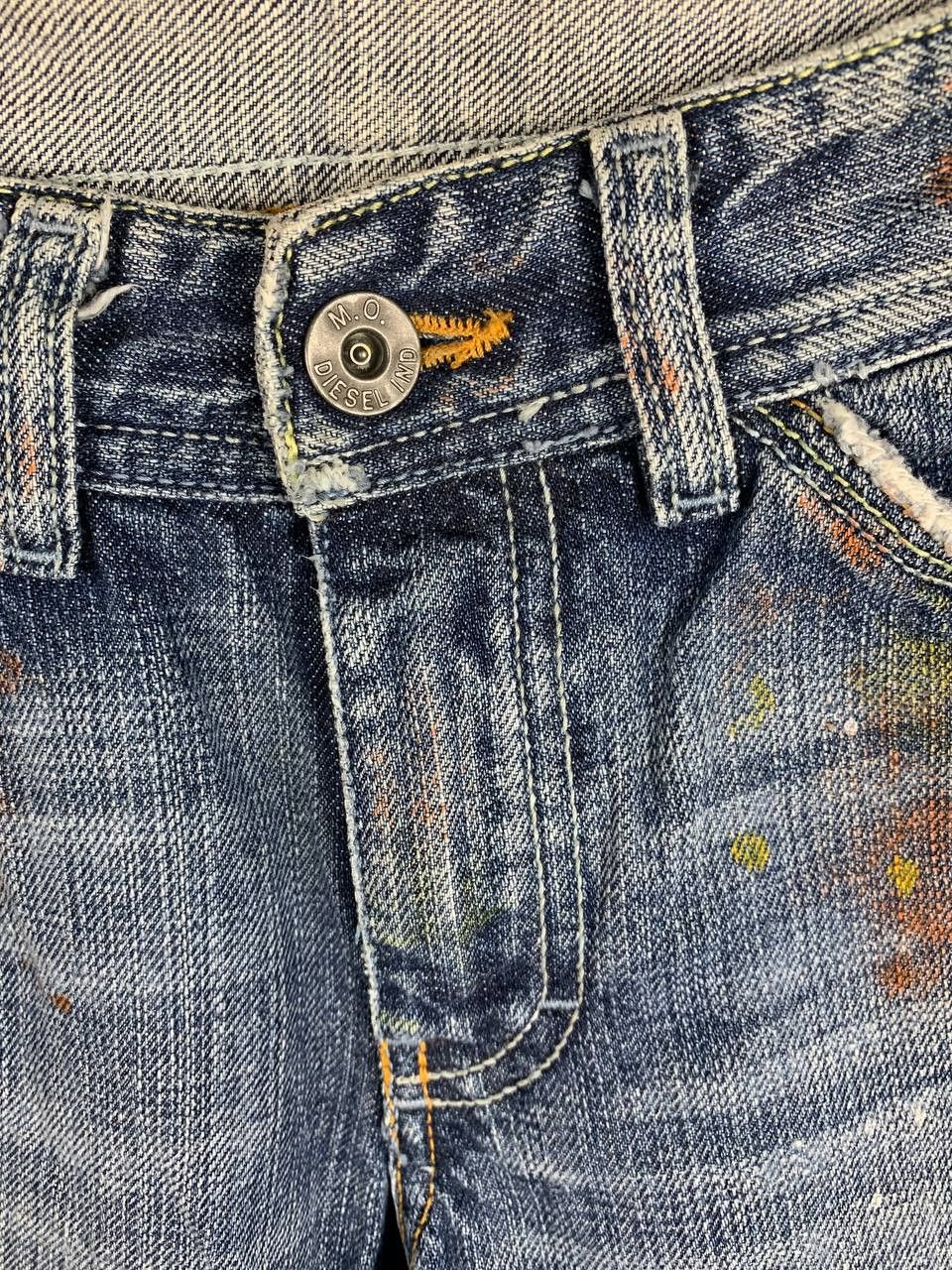 Diesel Vintage Diesel Bootcut Painter Jeans Size 28" / US 6 / IT 42 - 9 Thumbnail