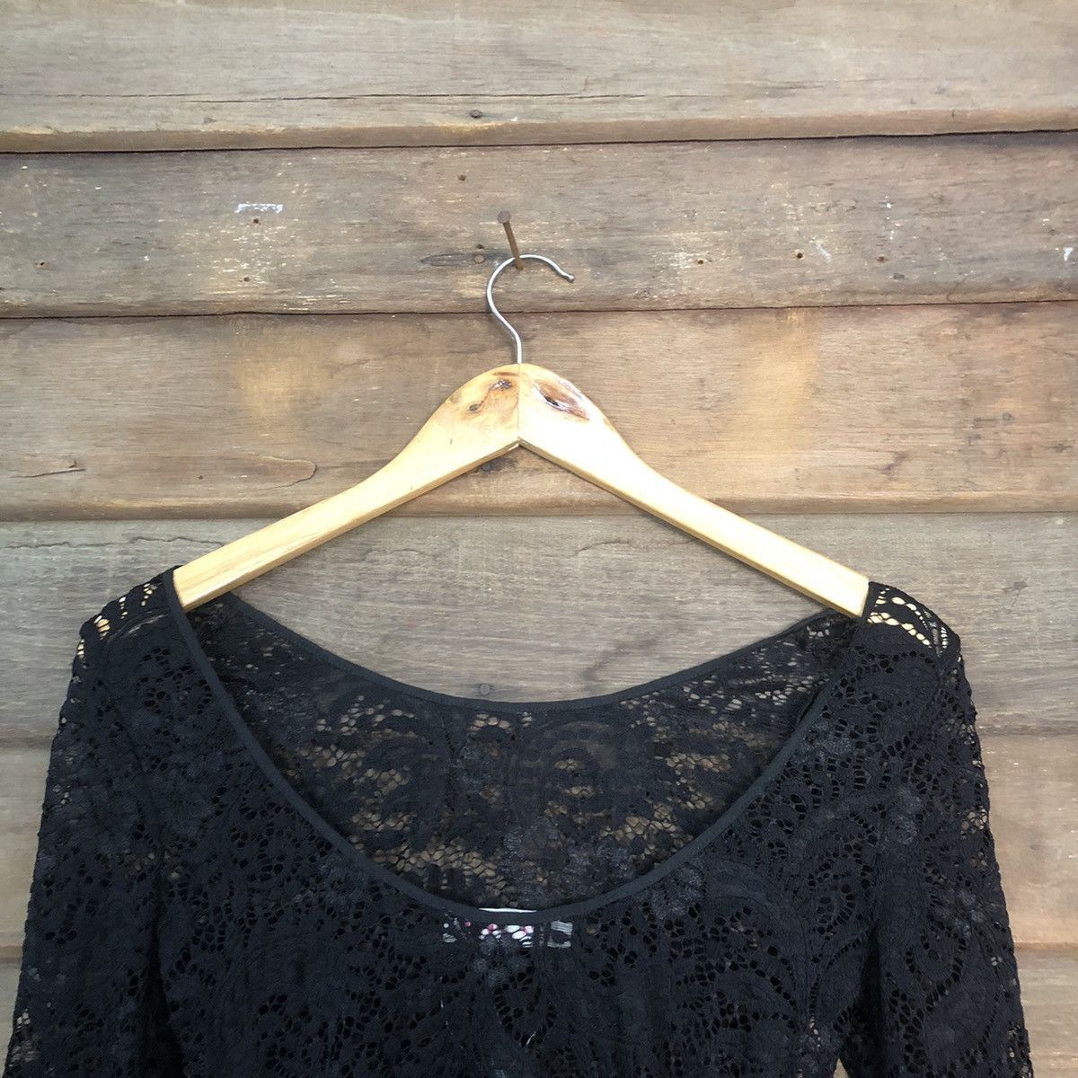 Homespun Knitwear Alannah Hill sexy Mesh Net Crochet Knitwear #7180 Size L / US 10 / IT 46 - 13 Thumbnail