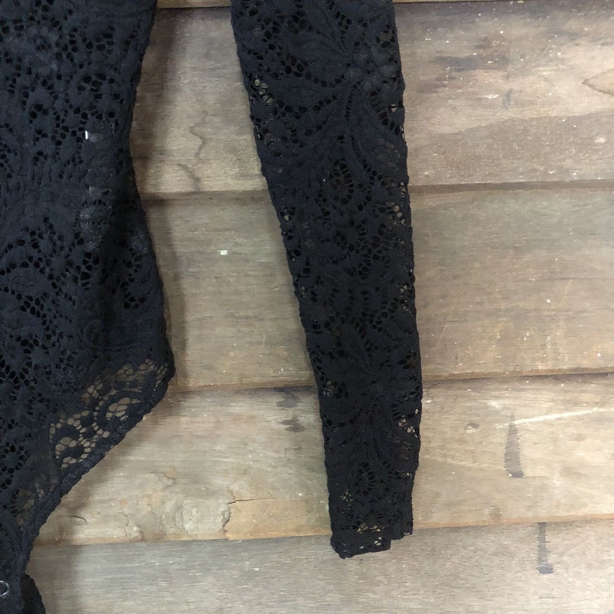 Homespun Knitwear Alannah Hill sexy Mesh Net Crochet Knitwear #7180 Size L / US 10 / IT 46 - 7 Thumbnail