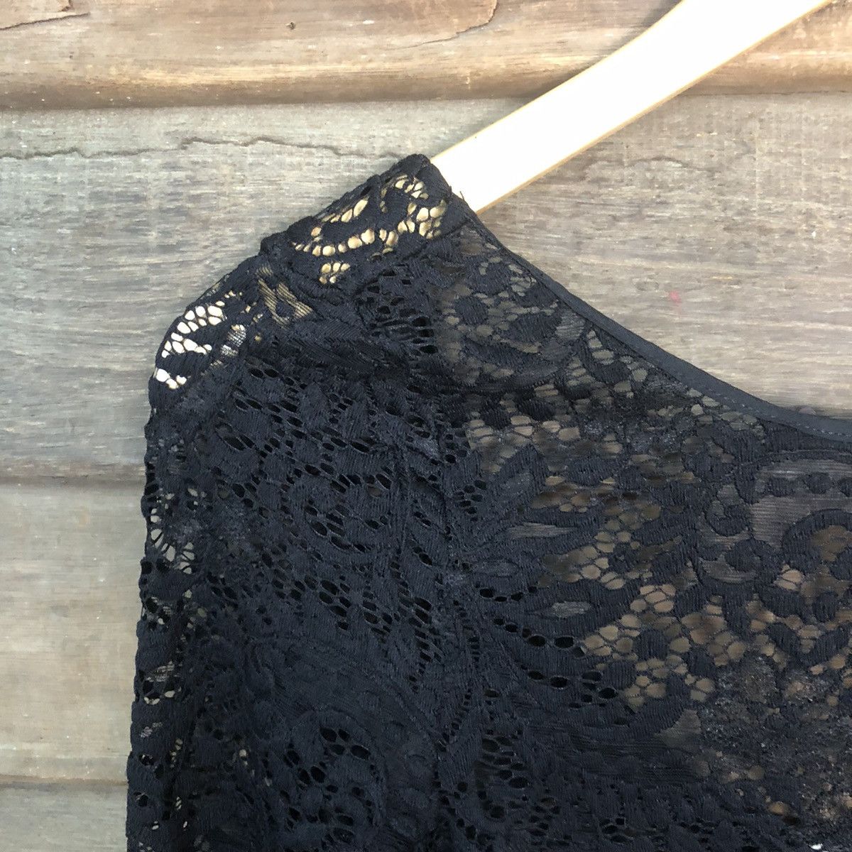 Homespun Knitwear Alannah Hill sexy Mesh Net Crochet Knitwear #7180 Size L / US 10 / IT 46 - 4 Thumbnail
