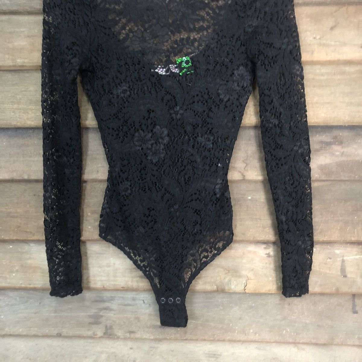 Homespun Knitwear Alannah Hill sexy Mesh Net Crochet Knitwear #7180 Size L / US 10 / IT 46 - 3 Thumbnail