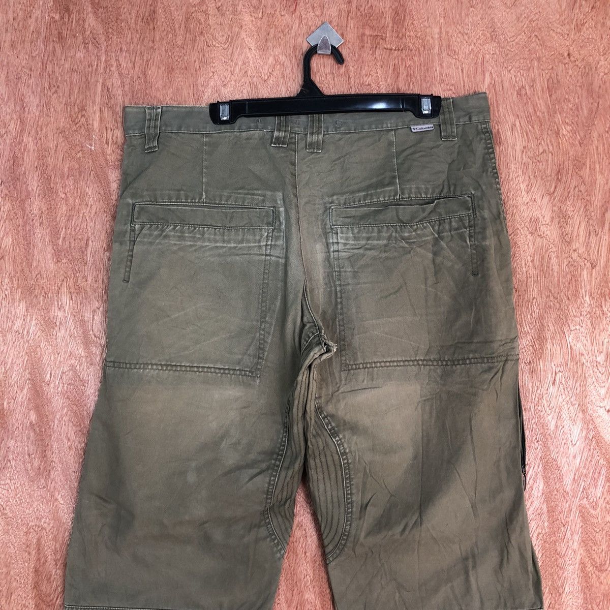 Columbia DL Columbia Grey distressed multipocket Cargo Pants #c900 Size US 36 / EU 52 - 8 Thumbnail
