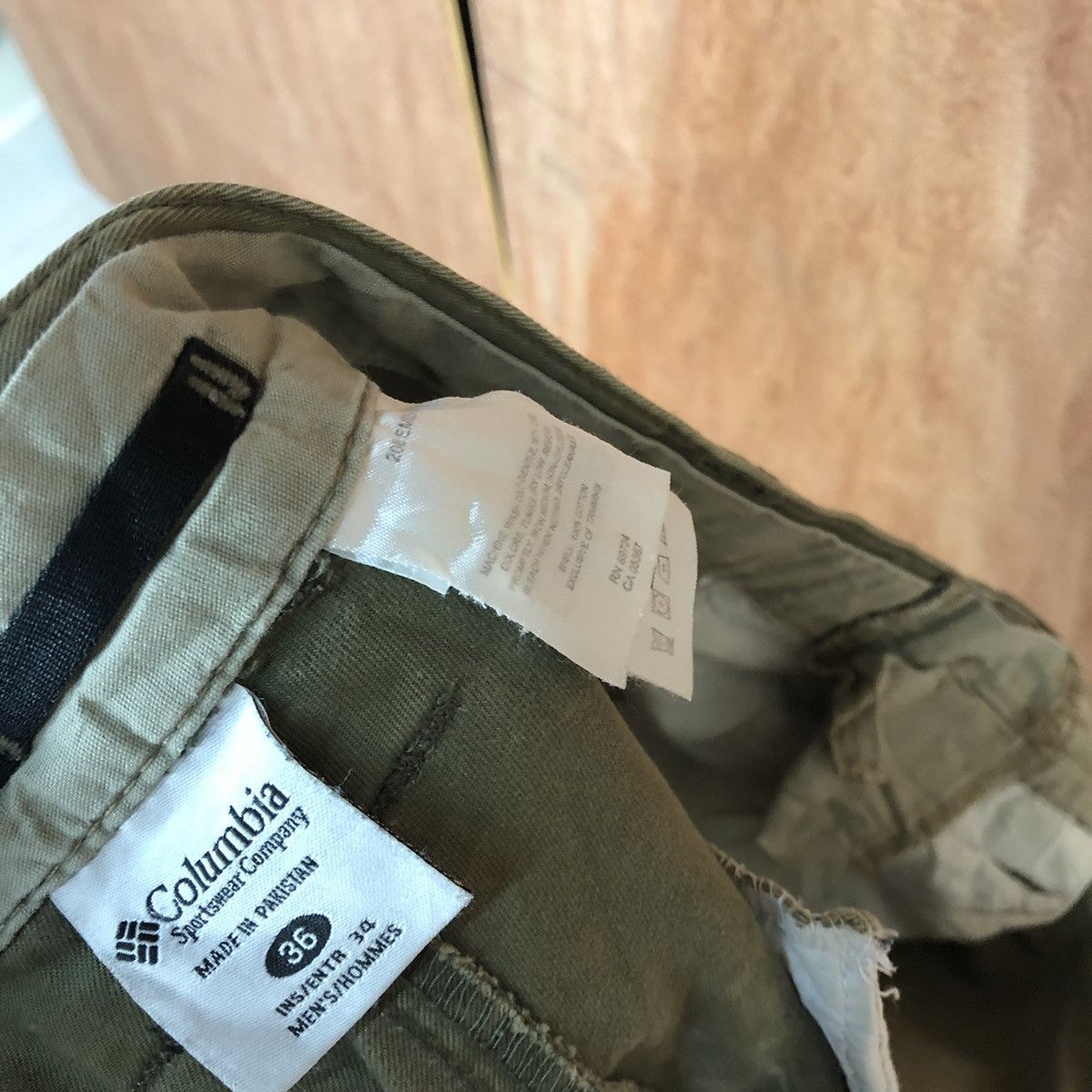 Columbia DL Columbia Grey distressed multipocket Cargo Pants #c900 Size US 36 / EU 52 - 12 Thumbnail