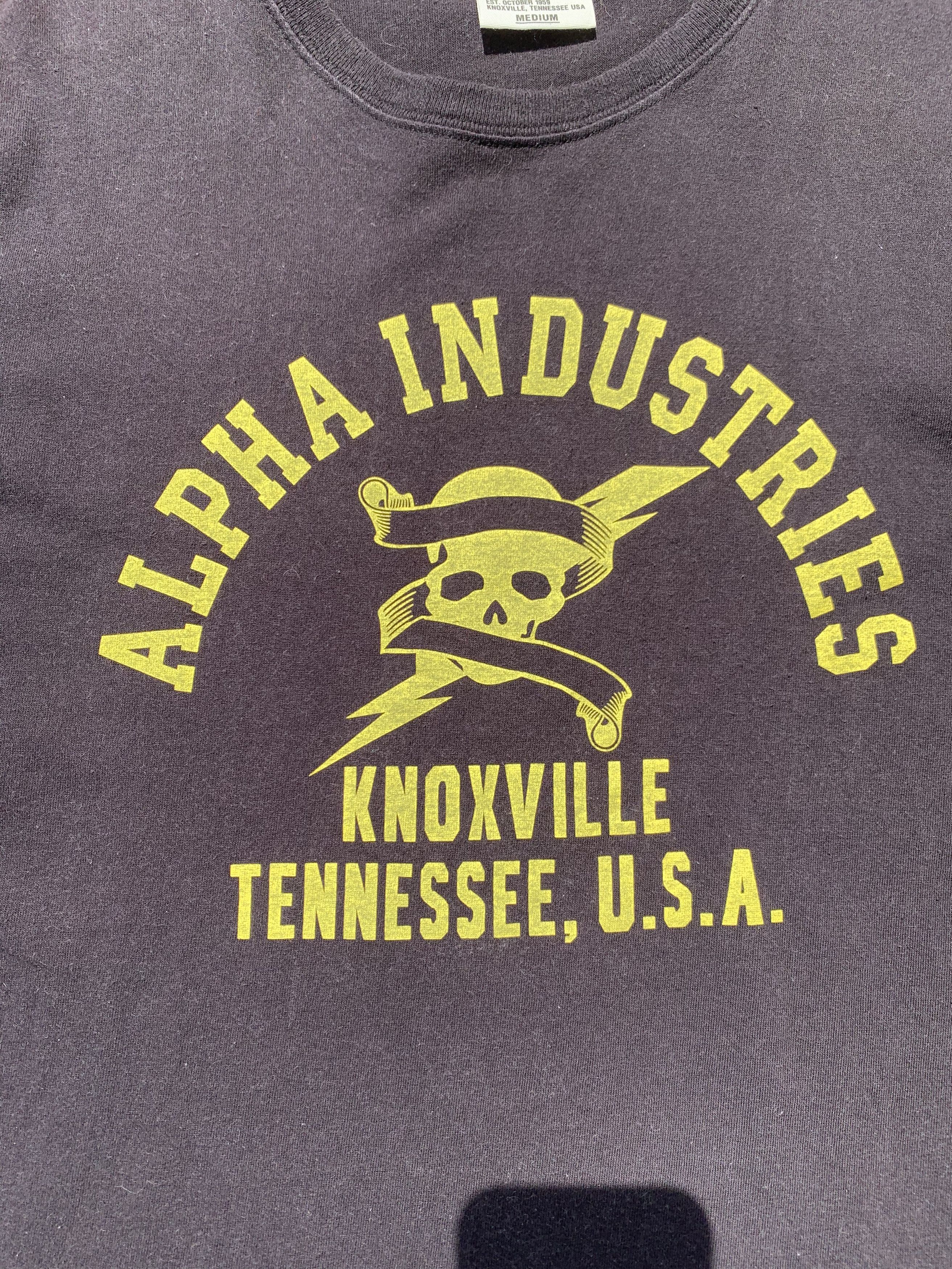 Alpha Industries Alpha Industries Skull Logo Tshirt Size US S / EU 44-46 / 1 - 3 Thumbnail