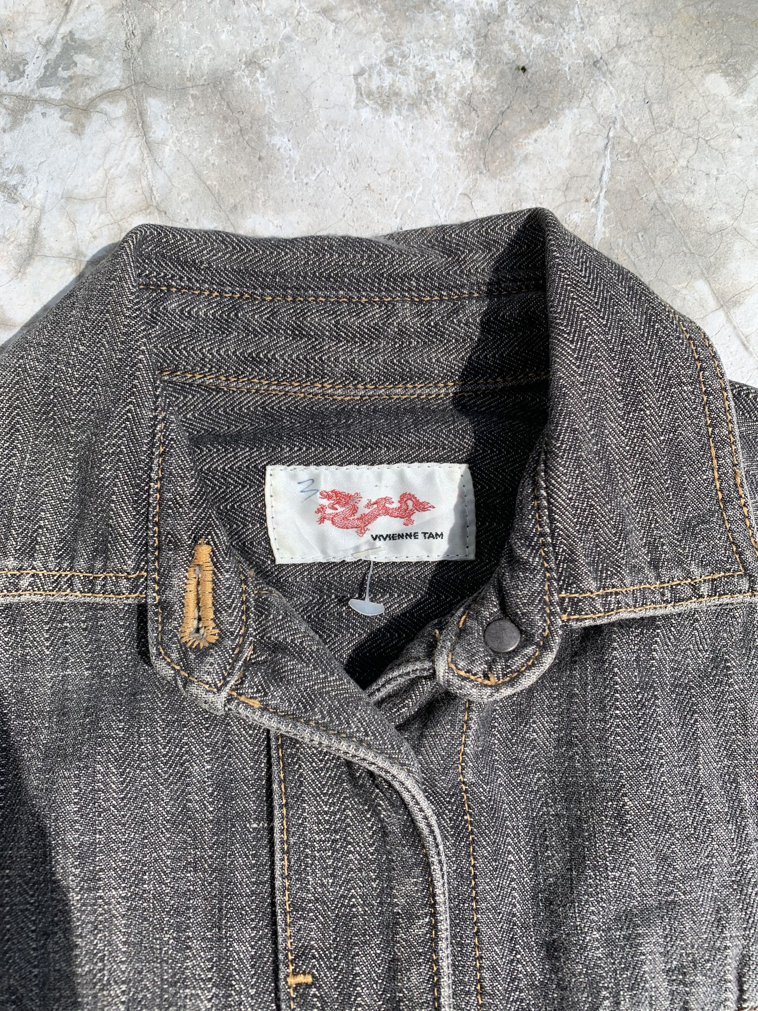 Vivienne Tam Vintage Vivienne Tam Denim Jacket Size XS / US 0-2 / IT 36-38 - 9 Thumbnail