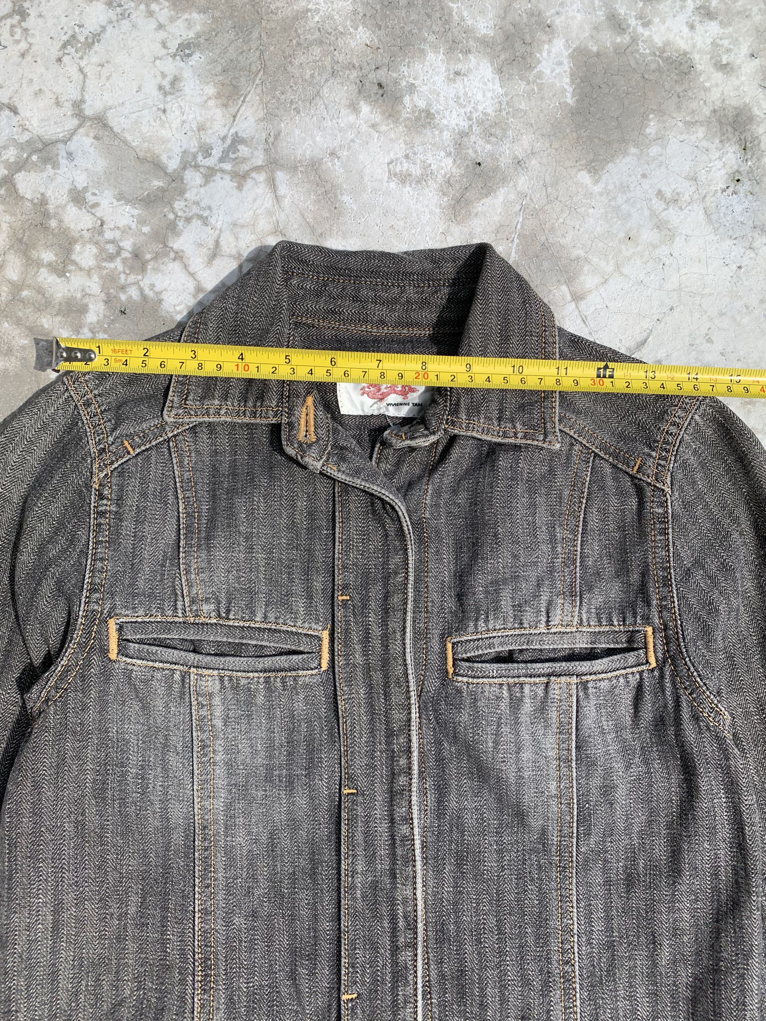 Vivienne Tam Vintage Vivienne Tam Denim Jacket Size XS / US 0-2 / IT 36-38 - 3 Thumbnail