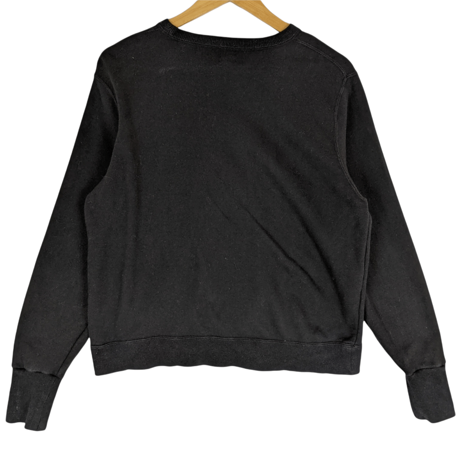 Japanese Brand Japan Famous Designer Black Plain Jumper Sweatshirt Size L / US 10 / IT 46 - 5 Thumbnail