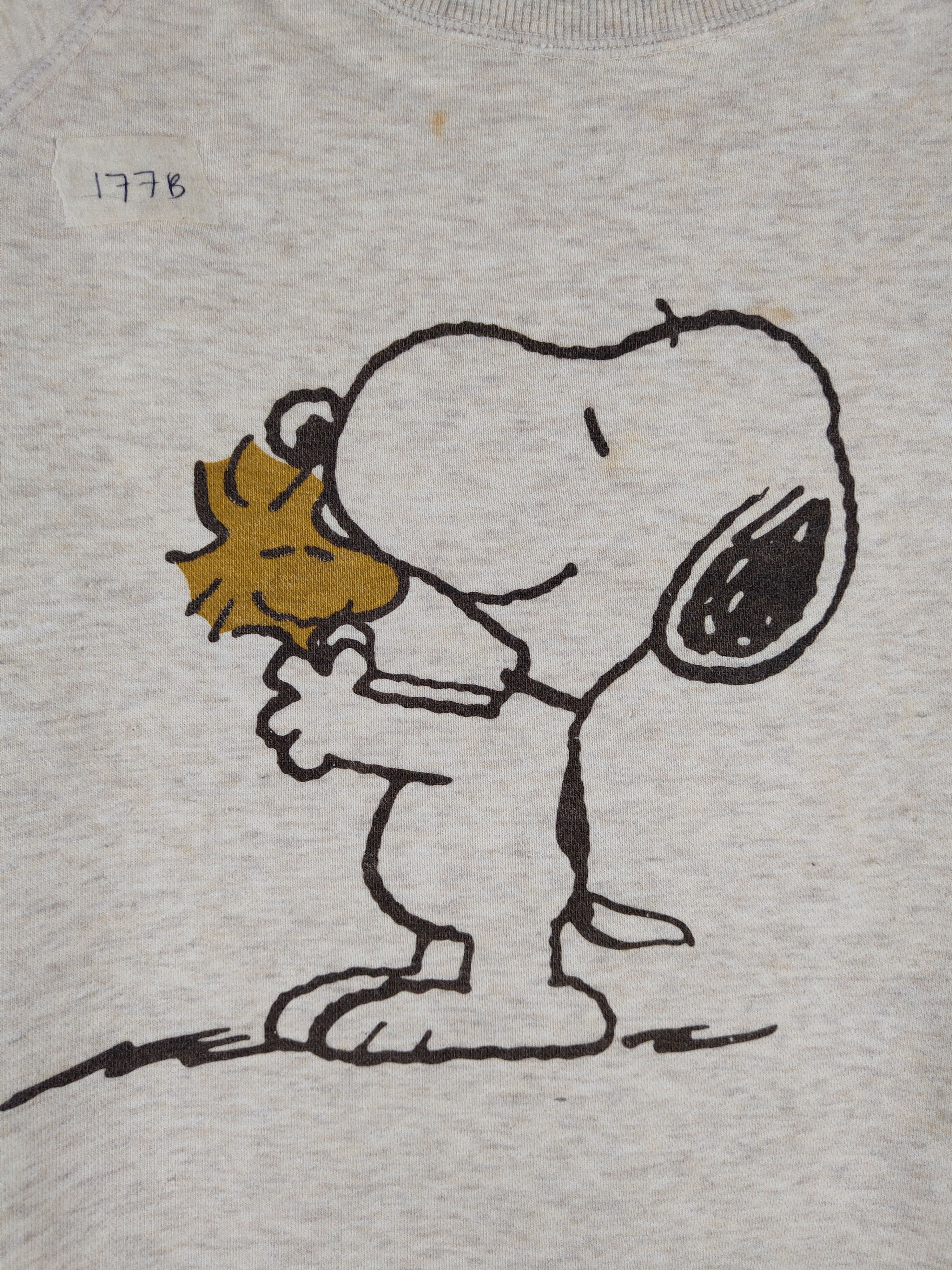 Peanuts Uniqlo Light Brown (Snoopy) vintage Sweatshirt #177B Size L / US 10 / IT 46 - 3 Thumbnail