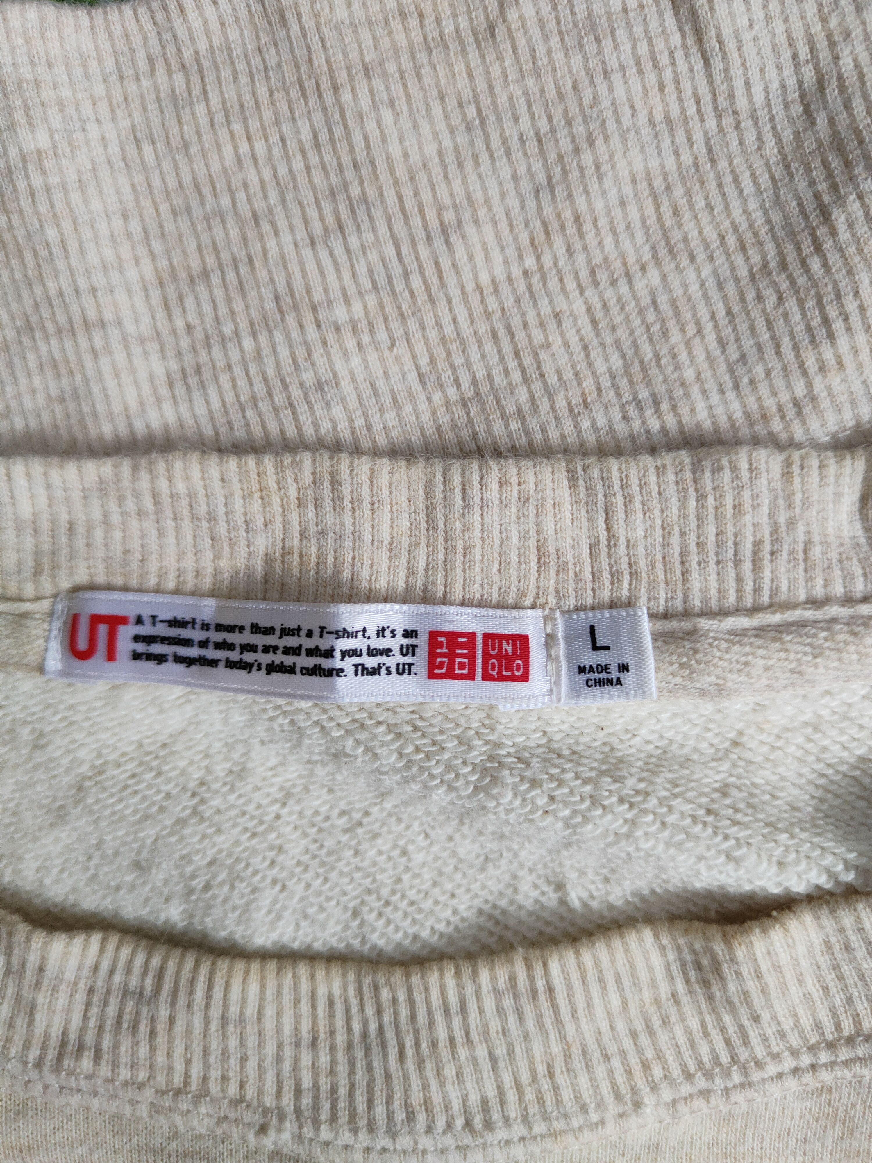 Peanuts Uniqlo Light Brown (Snoopy) vintage Sweatshirt #177B Size L / US 10 / IT 46 - 13 Thumbnail
