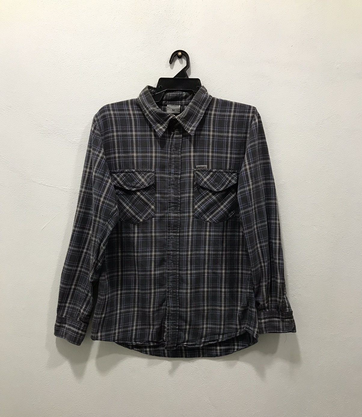 Carhartt × Vintage Carhartt checkered button ups shirt Size US M / EU 48-50 / 2 - 1 Thumbnail