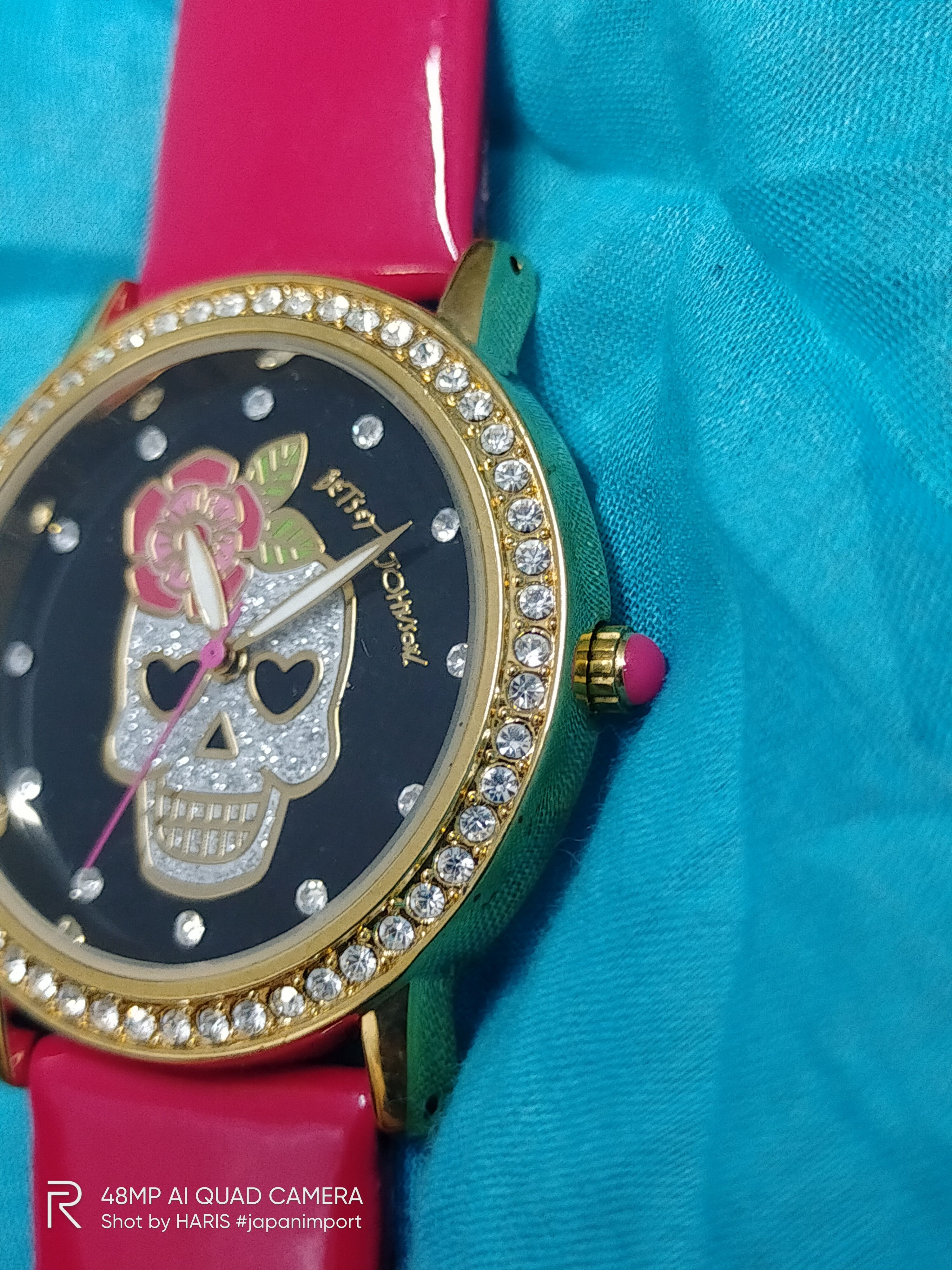 Vintage RETRO PUNK🔥 Skulls Betsey Johnson Watch (SUPER RARE) Size ONE SIZE - 10 Thumbnail