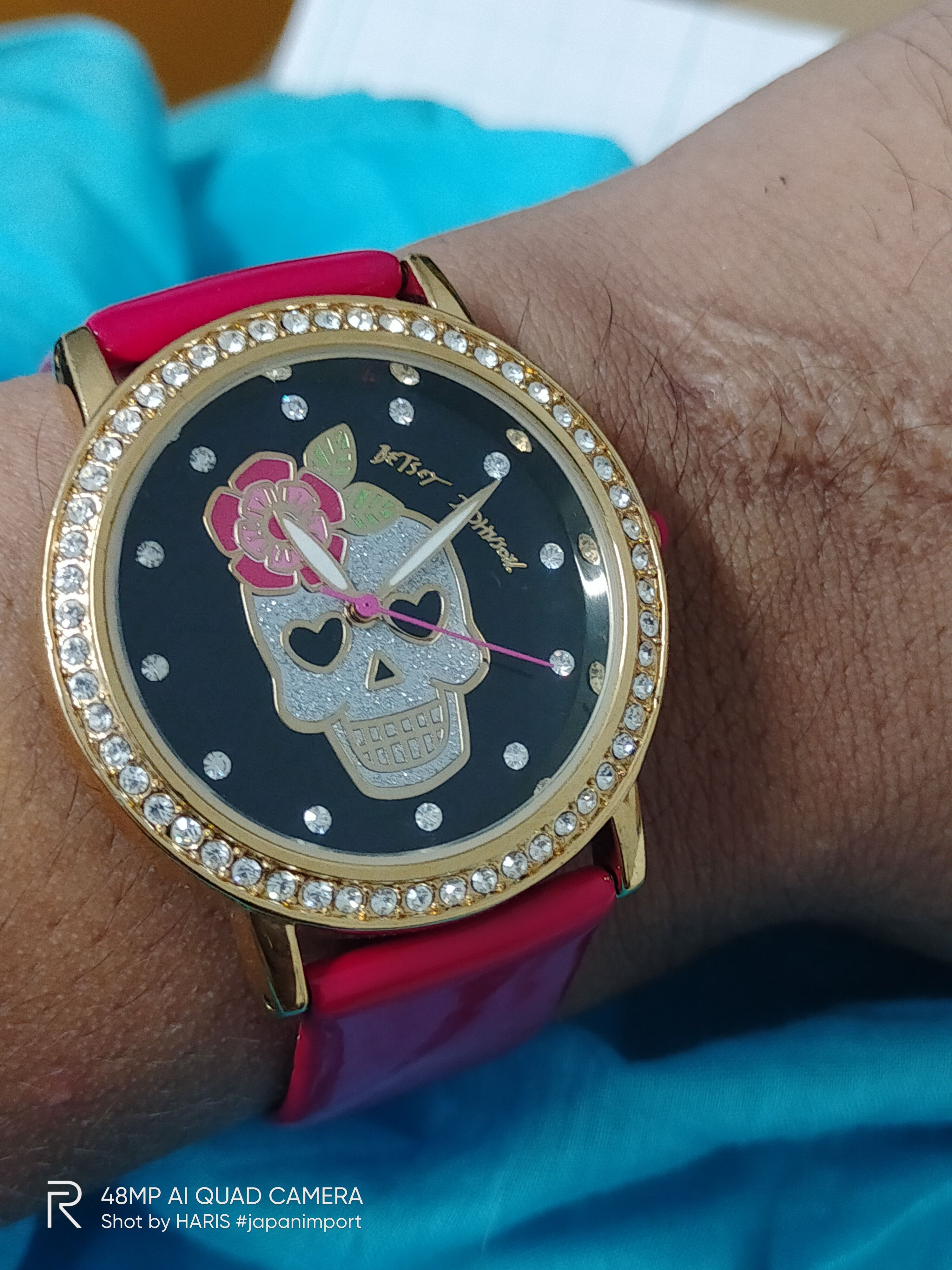 Vintage RETRO PUNK🔥 Skulls Betsey Johnson Watch (SUPER RARE) Size ONE SIZE - 4 Thumbnail