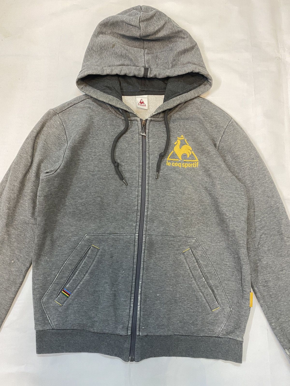 Le Coq Sportif × Vintage Vintage Le Coq Sportif Hoodie Size US M / EU 48-50 / 2 - 2 Thumbnail