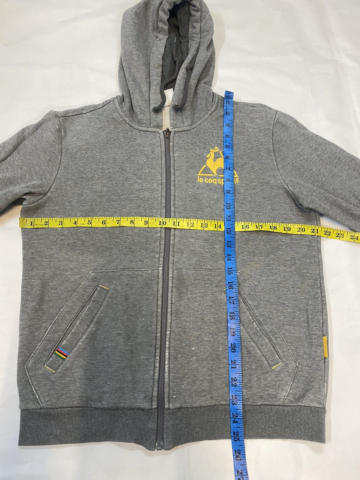 Le Coq Sportif × Vintage Vintage Le Coq Sportif Hoodie Size US M / EU 48-50 / 2 - 12 Thumbnail