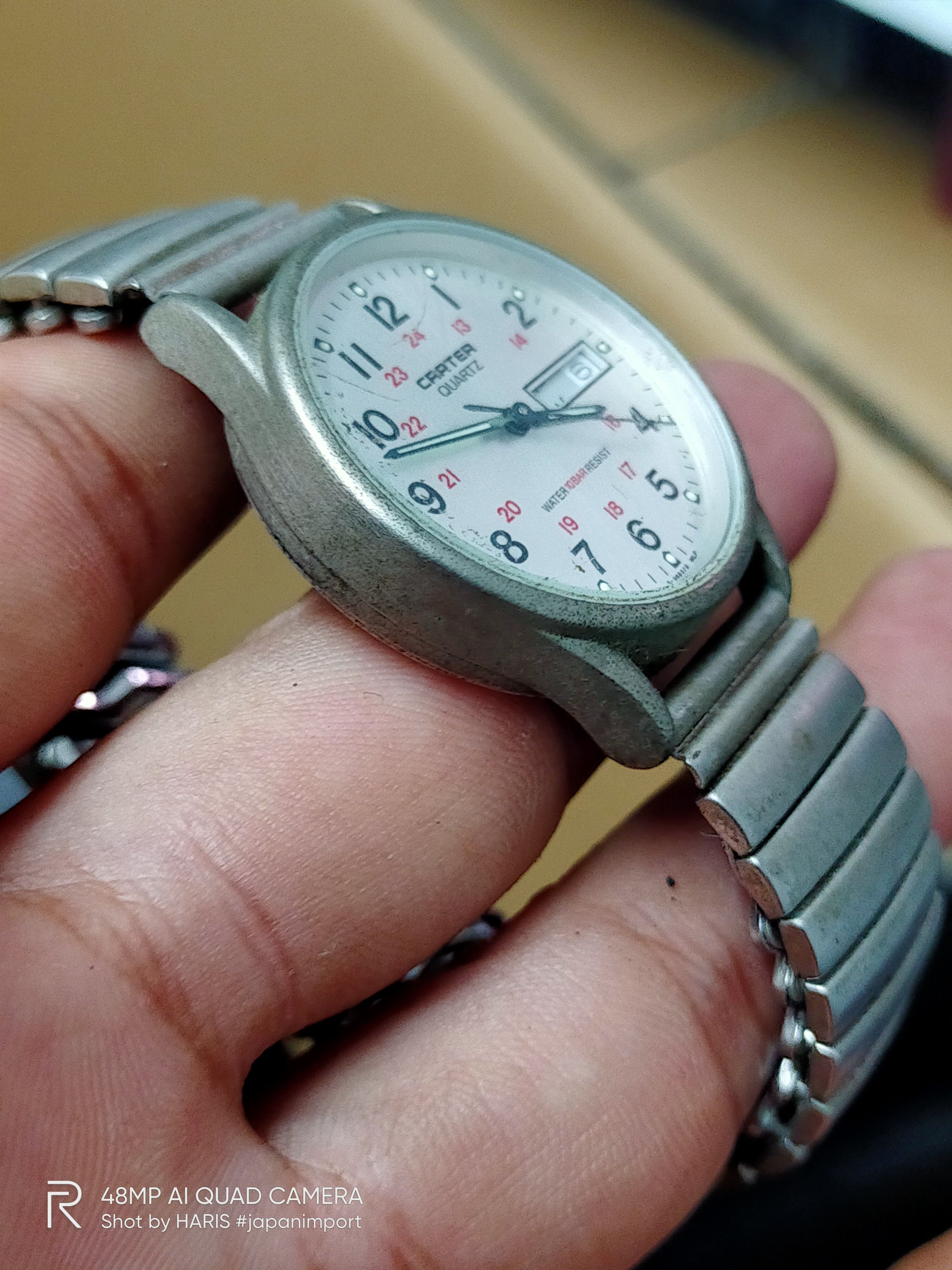 Japanese Brand × Vintage 💥RETRO WATCH BY CARTER QUARTZ. JAPAN MOVEMENT Size ONE SIZE - 9 Thumbnail