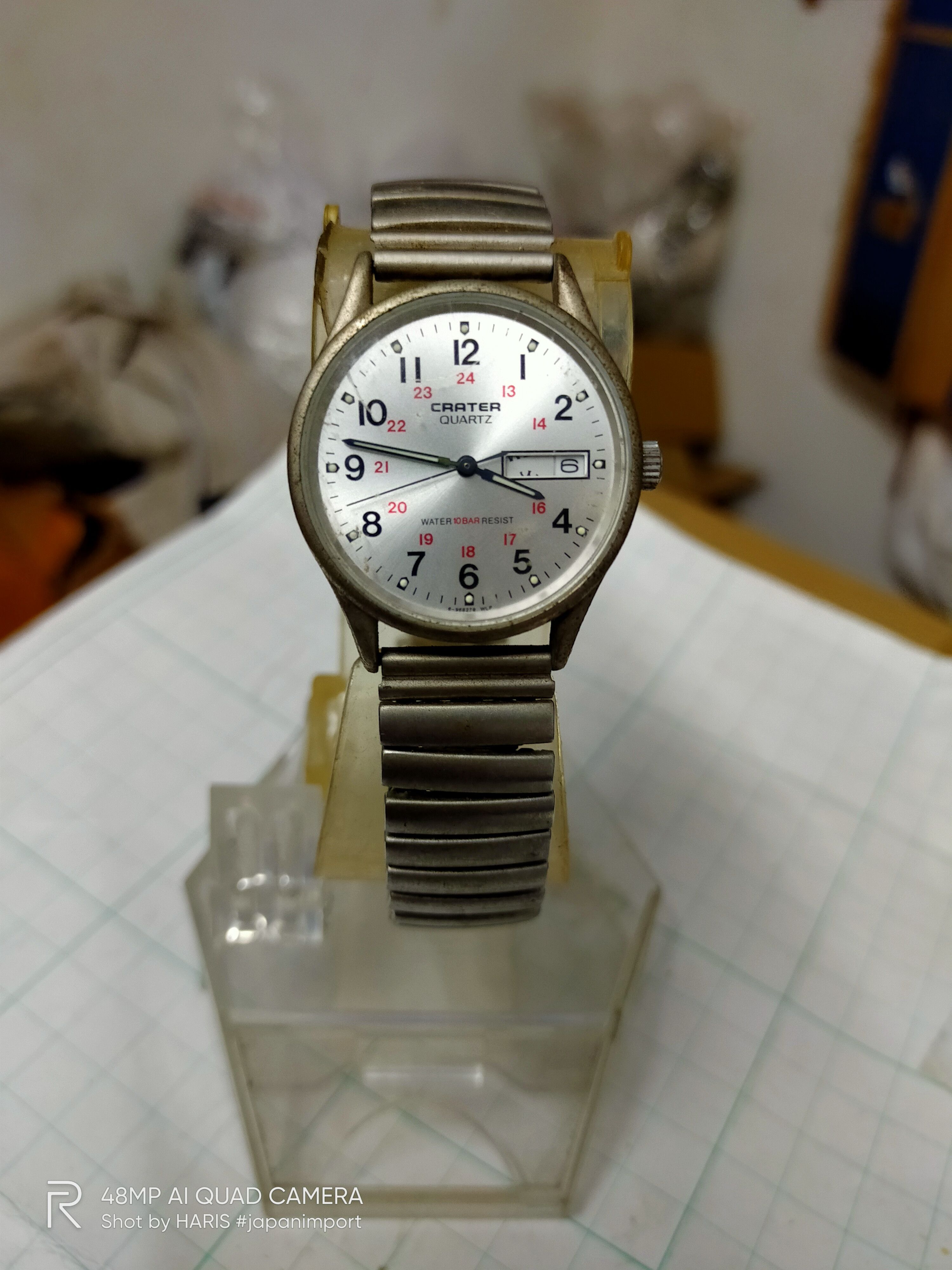 Japanese Brand × Vintage 💥RETRO WATCH BY CARTER QUARTZ. JAPAN MOVEMENT Size ONE SIZE - 5 Thumbnail