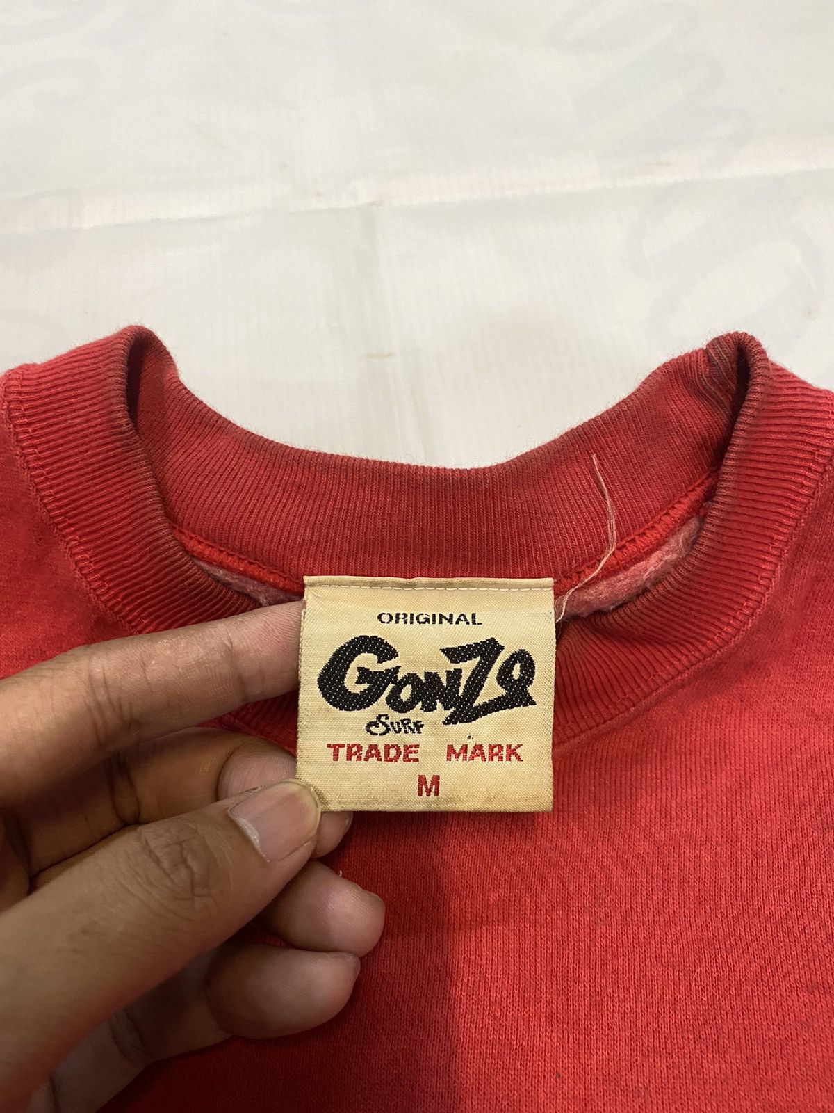 Japanese Brand × Vintage Vintage Gonzo Surf Japan Made Sweatshirt Size US M / EU 48-50 / 2 - 7 Thumbnail