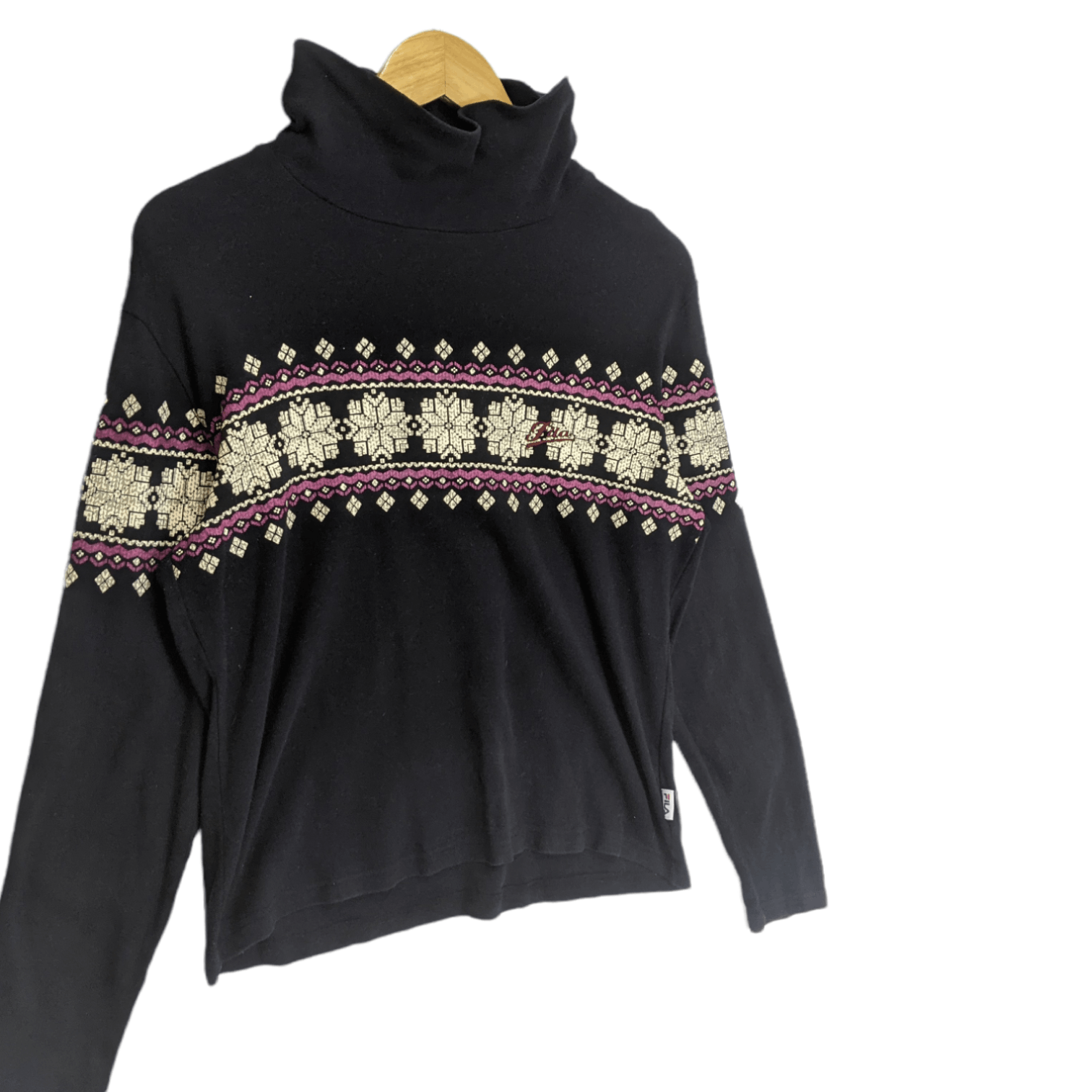Fila FILA Flower Monogram Jumper Sweatshirt Size L / US 10 / IT 46 - 3 Thumbnail