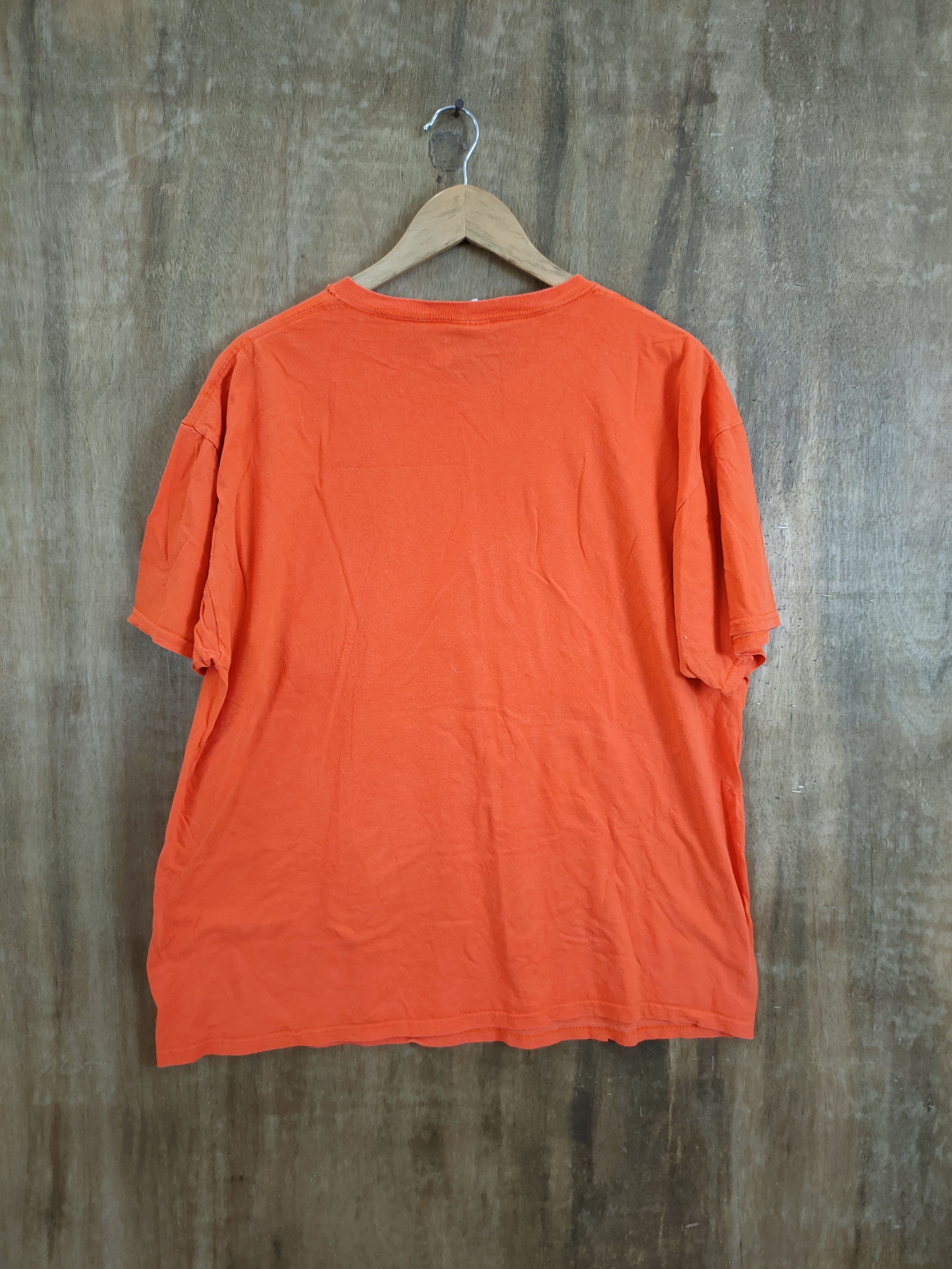 Vintage DLL Halloween pumpkin ghost tee tshirt orange #1168 Size US XL / EU 56 / 4 - 6 Thumbnail