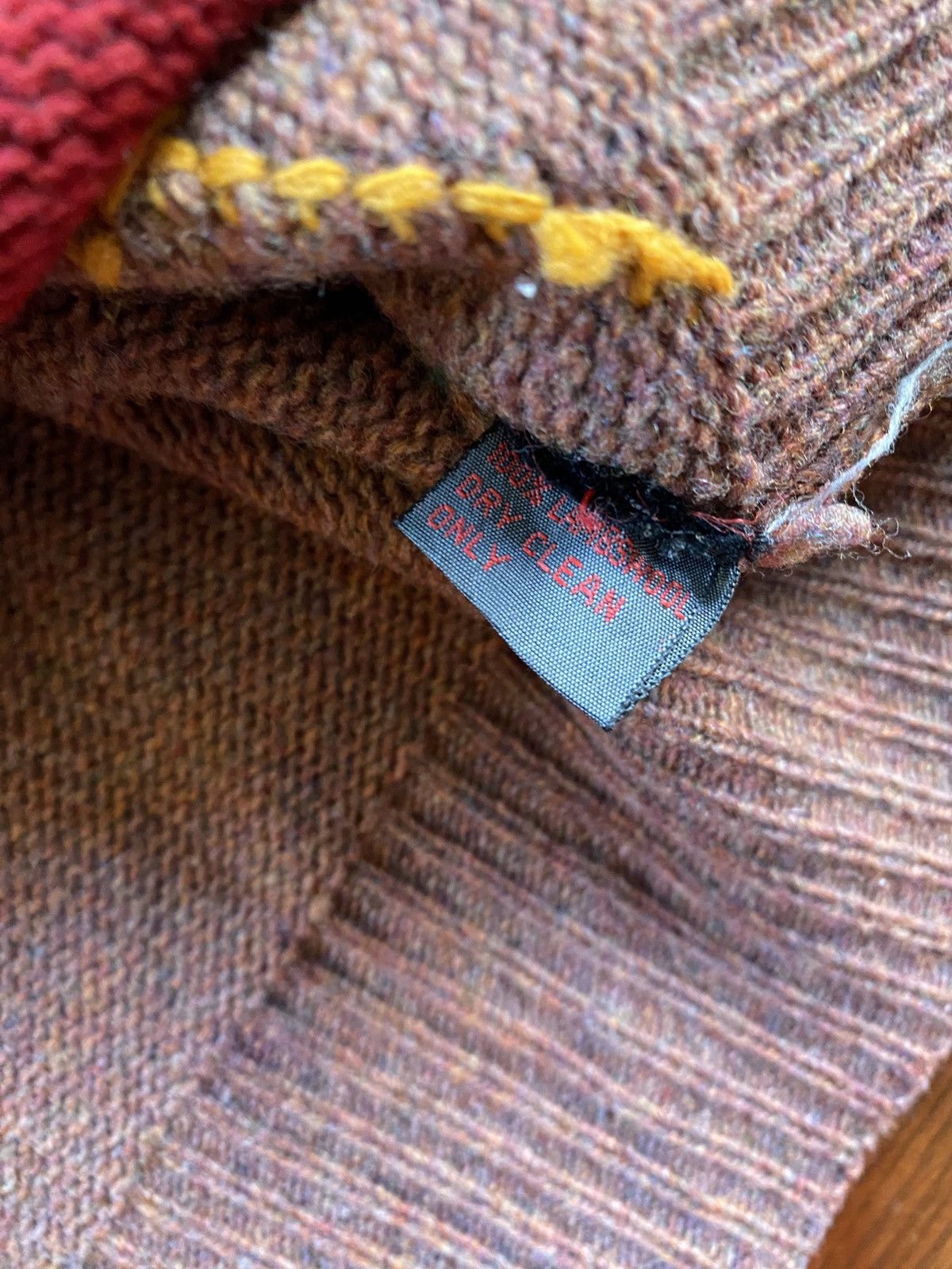 John Weitz × Vintage Vintage 90’s John Weitz Big Argyle Lambswool Sweater Vest Size US XL / EU 56 / 4 - 4 Thumbnail