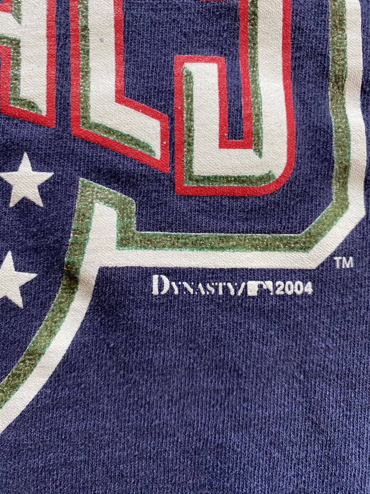 MLB Vintage 2004 Y2K Washington Nationals Navy Tee T-Shirt Size US XL / EU 56 / 4 - 4 Thumbnail