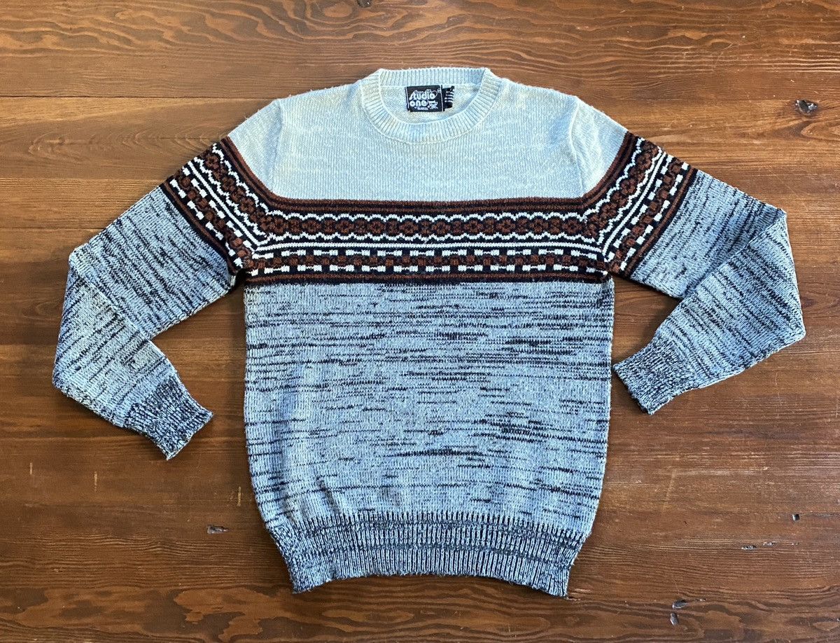 Vintage Vintage 80’s Studio One Knit Sweater Size US M / EU 48-50 / 2 - 2 Thumbnail