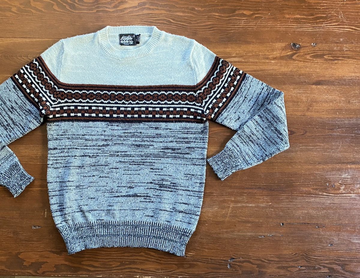 Vintage Vintage 80’s Studio One Knit Sweater Size US M / EU 48-50 / 2 - 1 Thumbnail